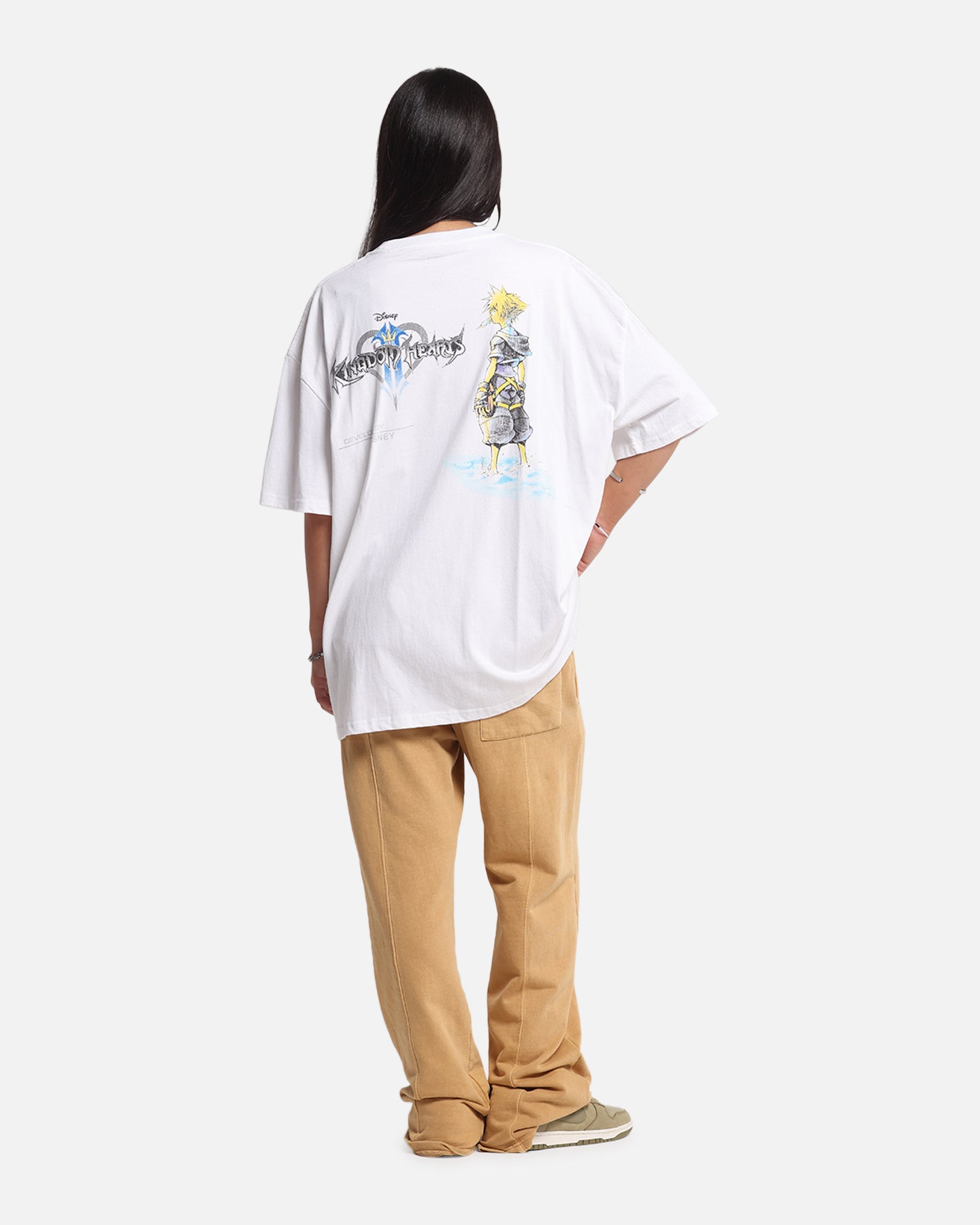 Goat Crew Disney Kingdom Hearts Disc Heavy T-Shirt White、mySite、zt4zffjzw