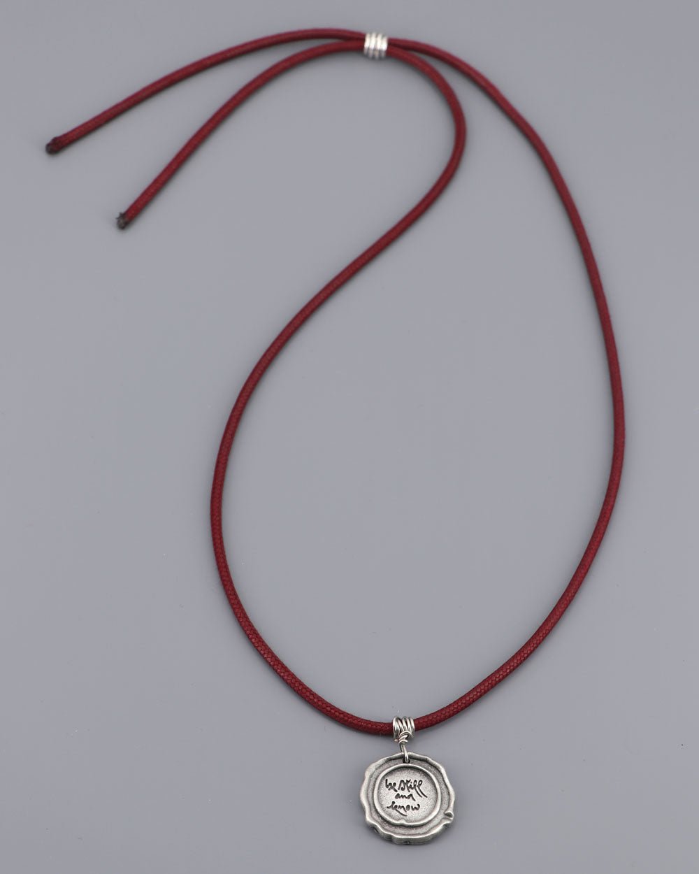 Thich Nhat Hanh Be Still and Know Pendant Necklace、mySite、topwebapps
