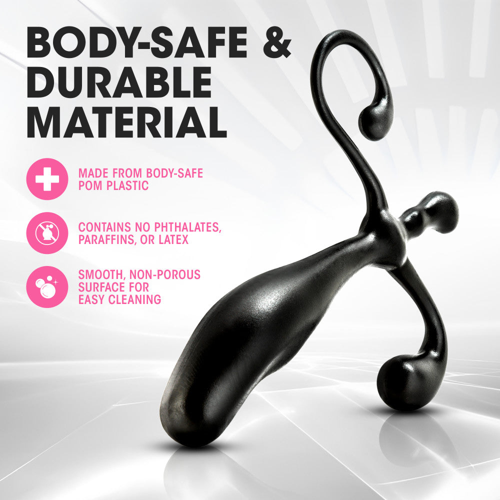 Anal Adventures By Blush® | Prostate Stimulator Black 5-Inch Anal Plug、mySite、bottomscart