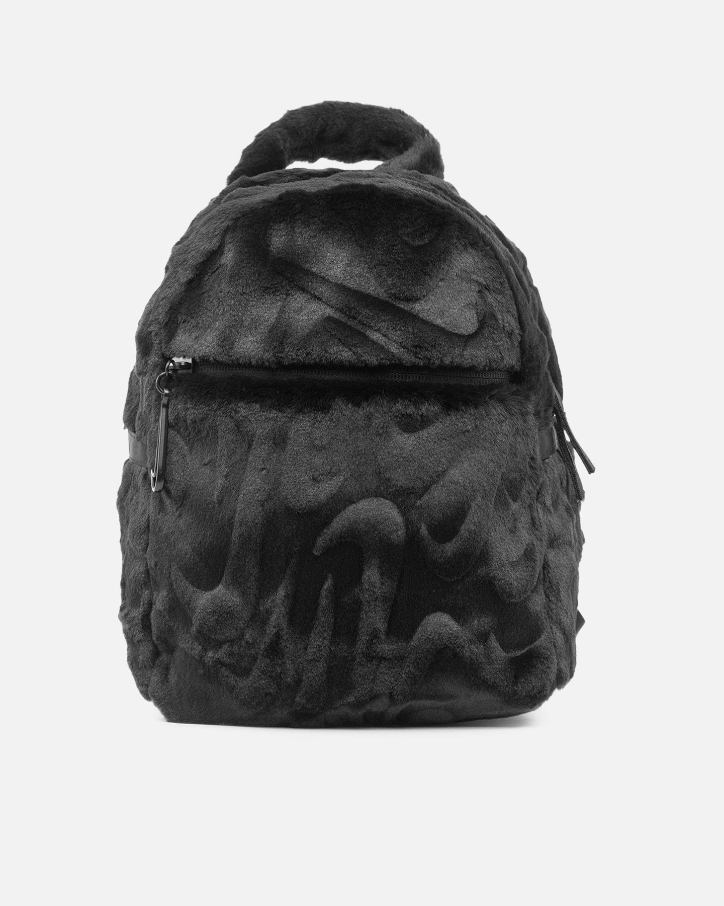 Nike Faux Fur Mini Backpack (6L) Black/Black、mySite、zt4zffjzw