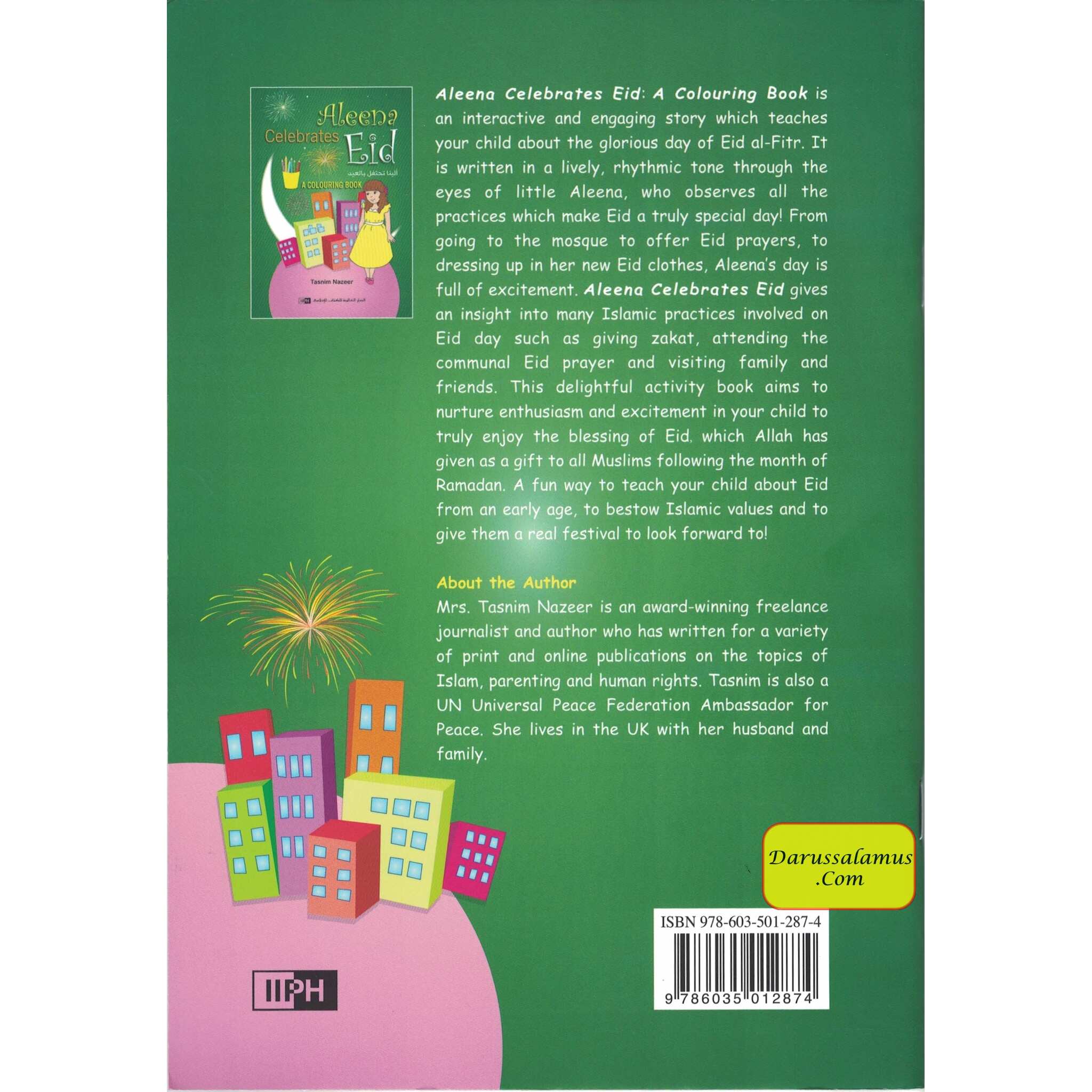 Aleena Celebrates Eid (Colouring book) By Tasnim Nazeer、mySite、topwebapps