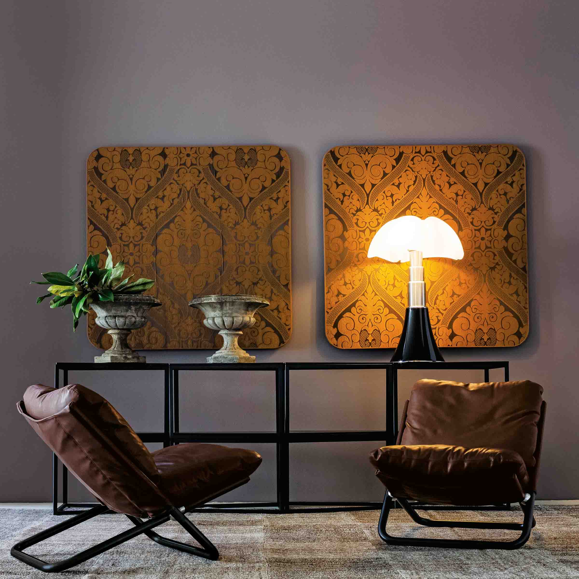 Armchair CROSS by Marcello Cuneo for Arflex、mySite、neckold