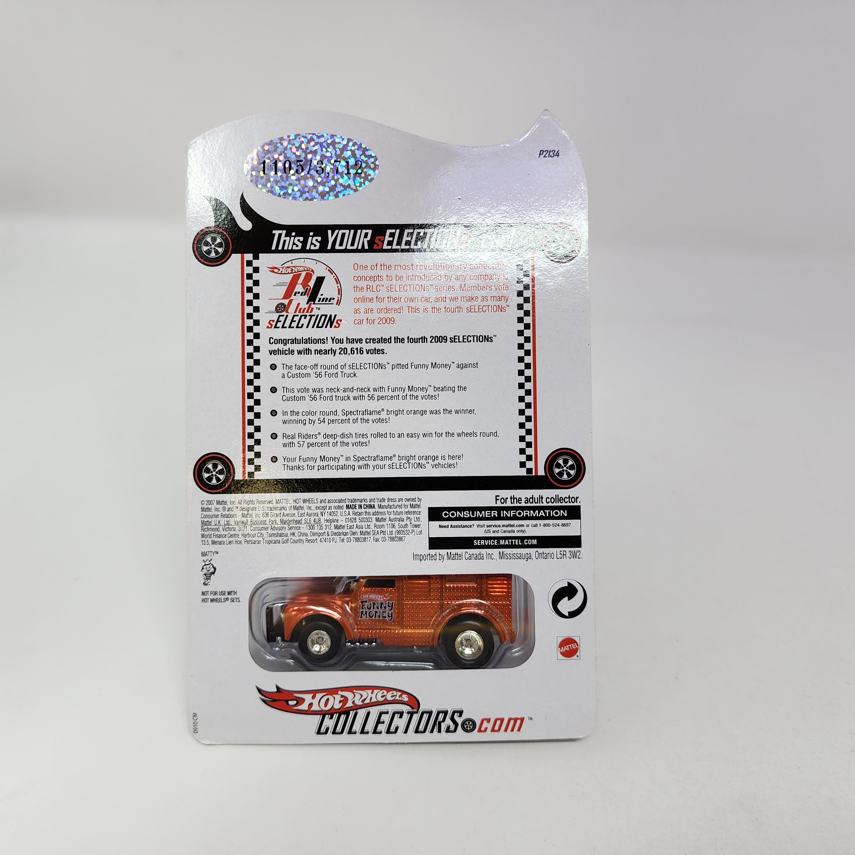Funny Money * Hot Wheels Red Line Club RLC sELECTIONs、mySite、hgirdovlk