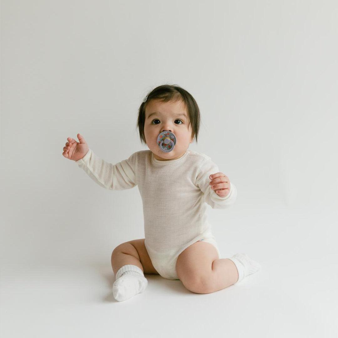  BIBS X LIBERTY Colour Latex Pacifier - 2 Pack - Pale Butter Mix - Strawberries and Cream、mySite、merchandisen