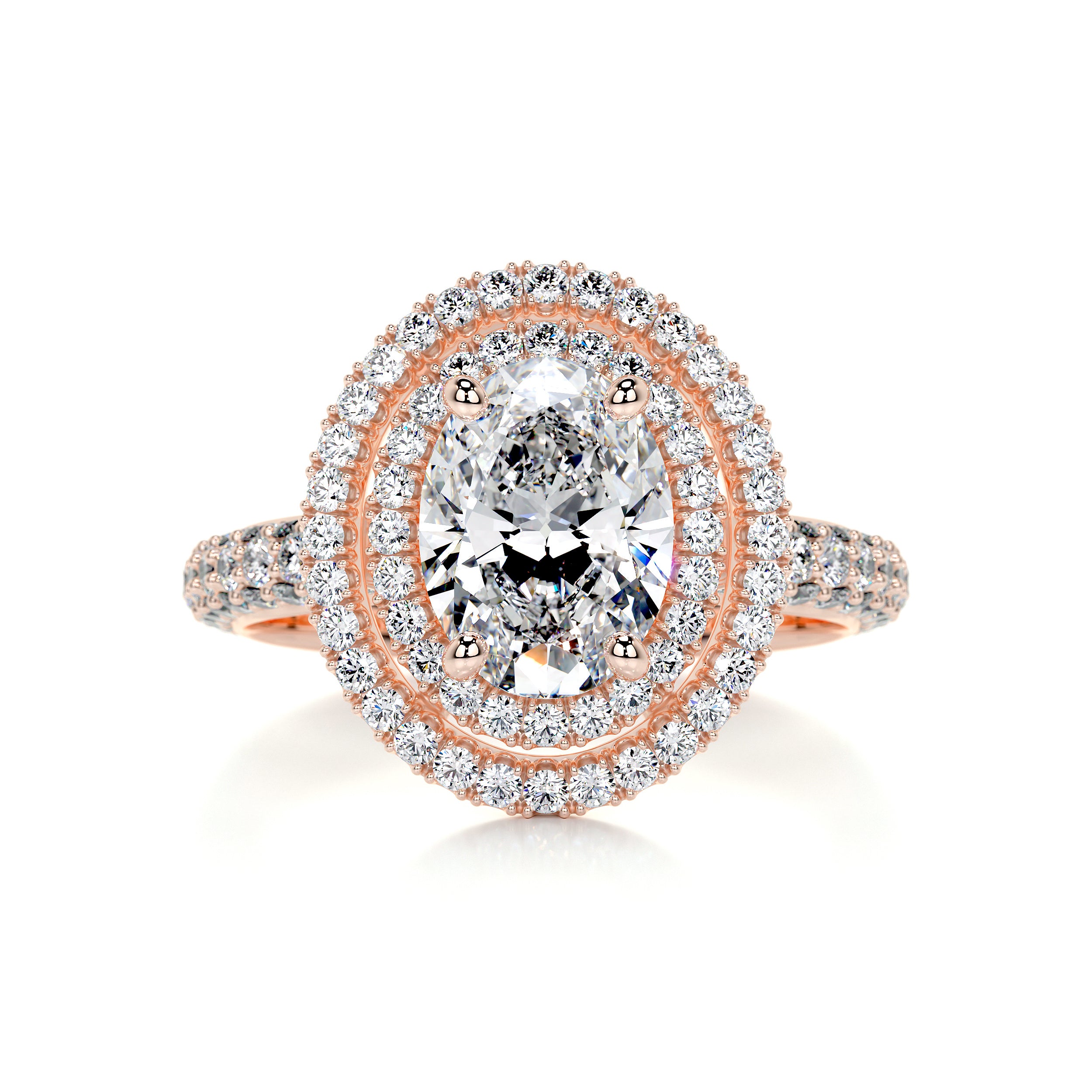 Nora Diamond Engagement Ring -14K Rose Gold、mySite、hinf8tx79