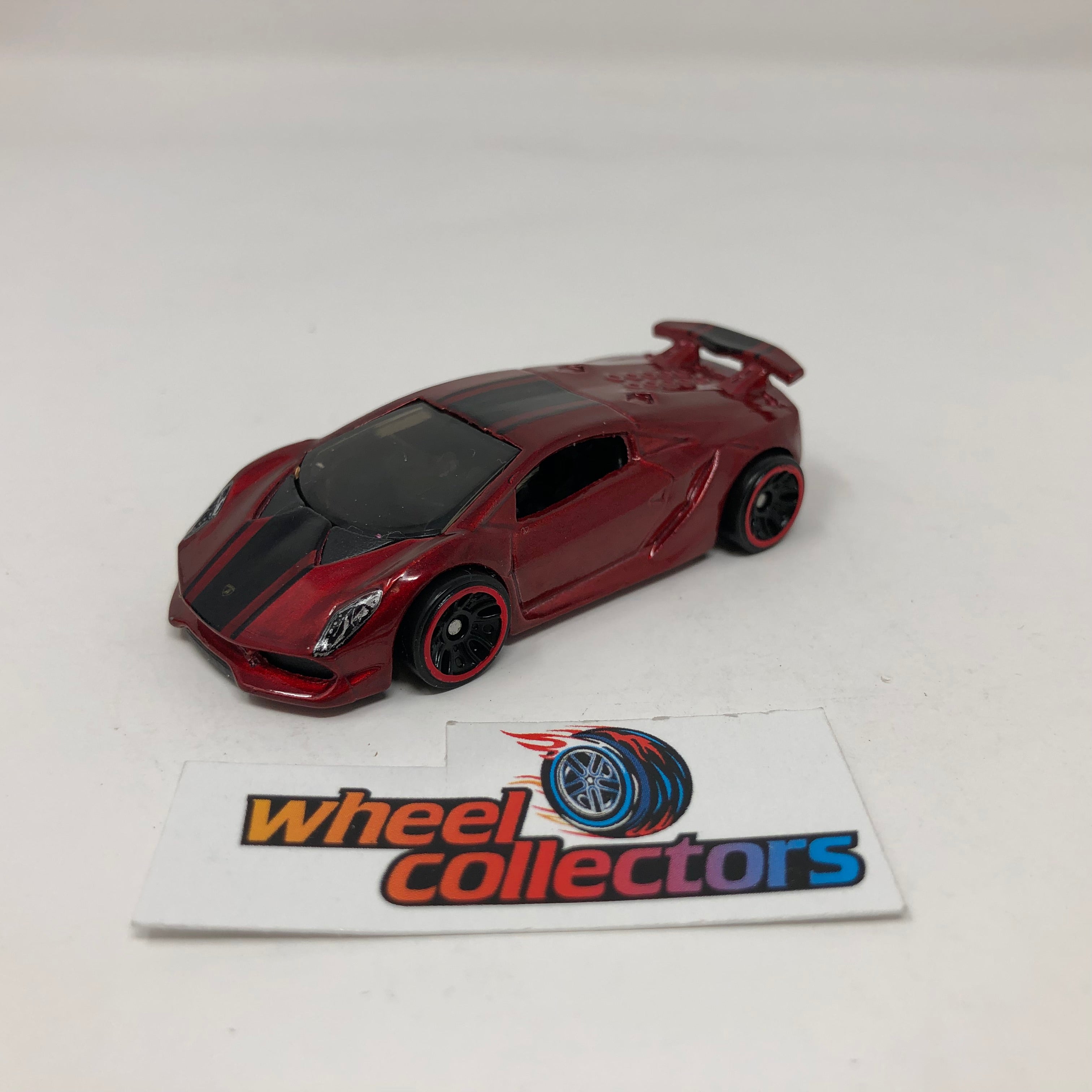 Lamborghini Sesto Elemento * Burgandy * Hot Wheels Loose 1:64 Scale、mySite、hgirdovlk