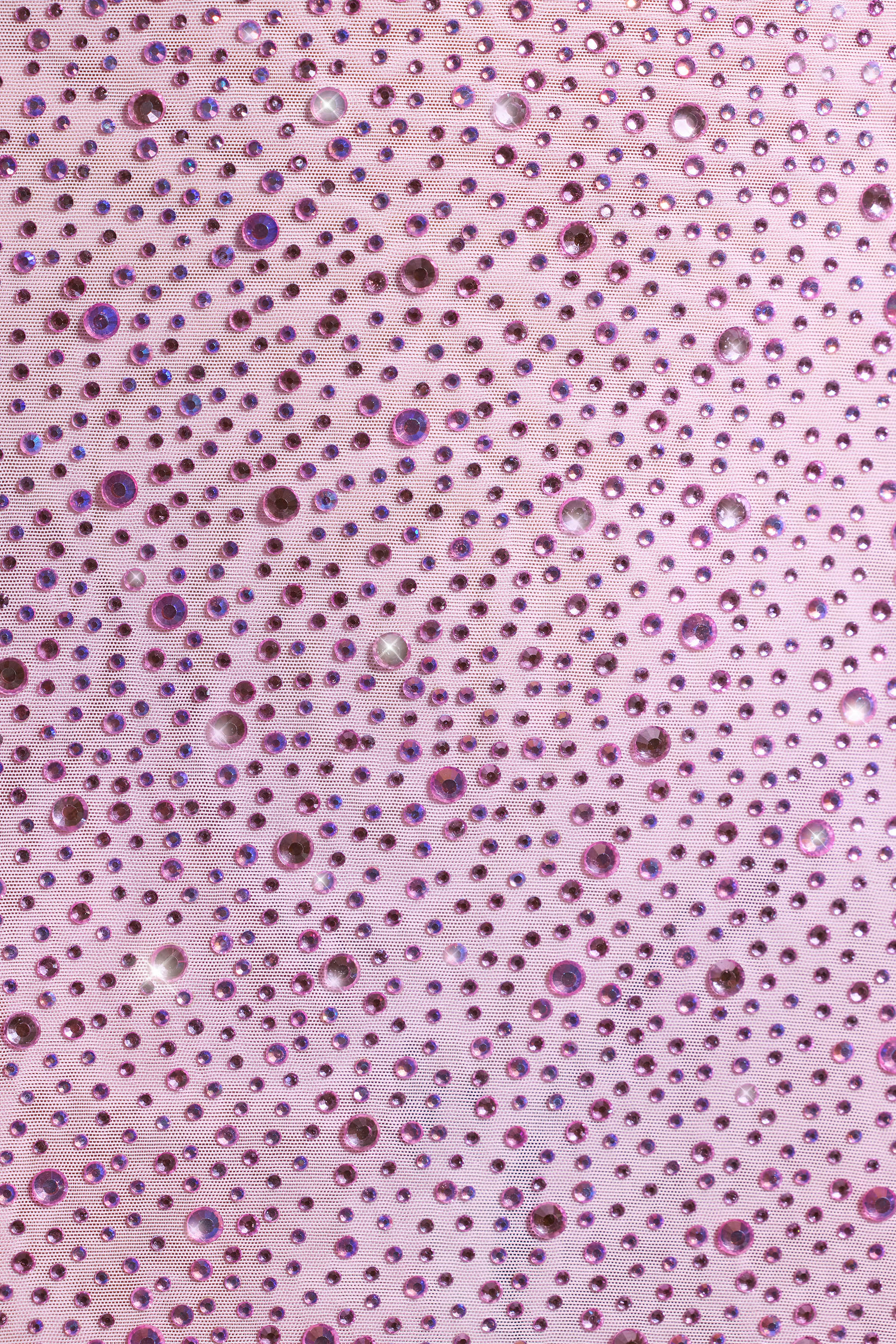 Embellished Square-Neck Top in Peony Pink、mySite、solidvoid