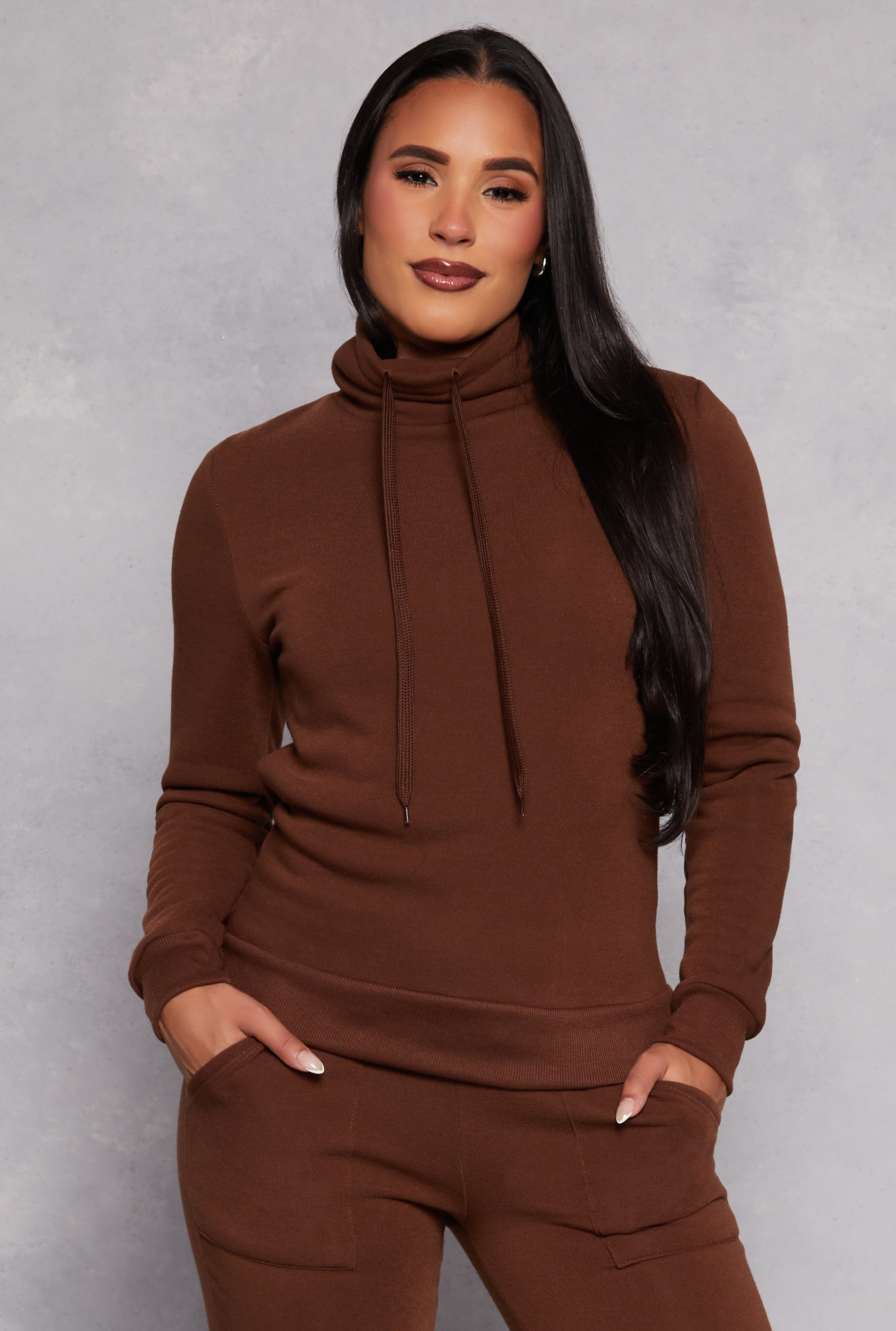 Funnel Neck Sweatshirt、mySite、camillekostekn