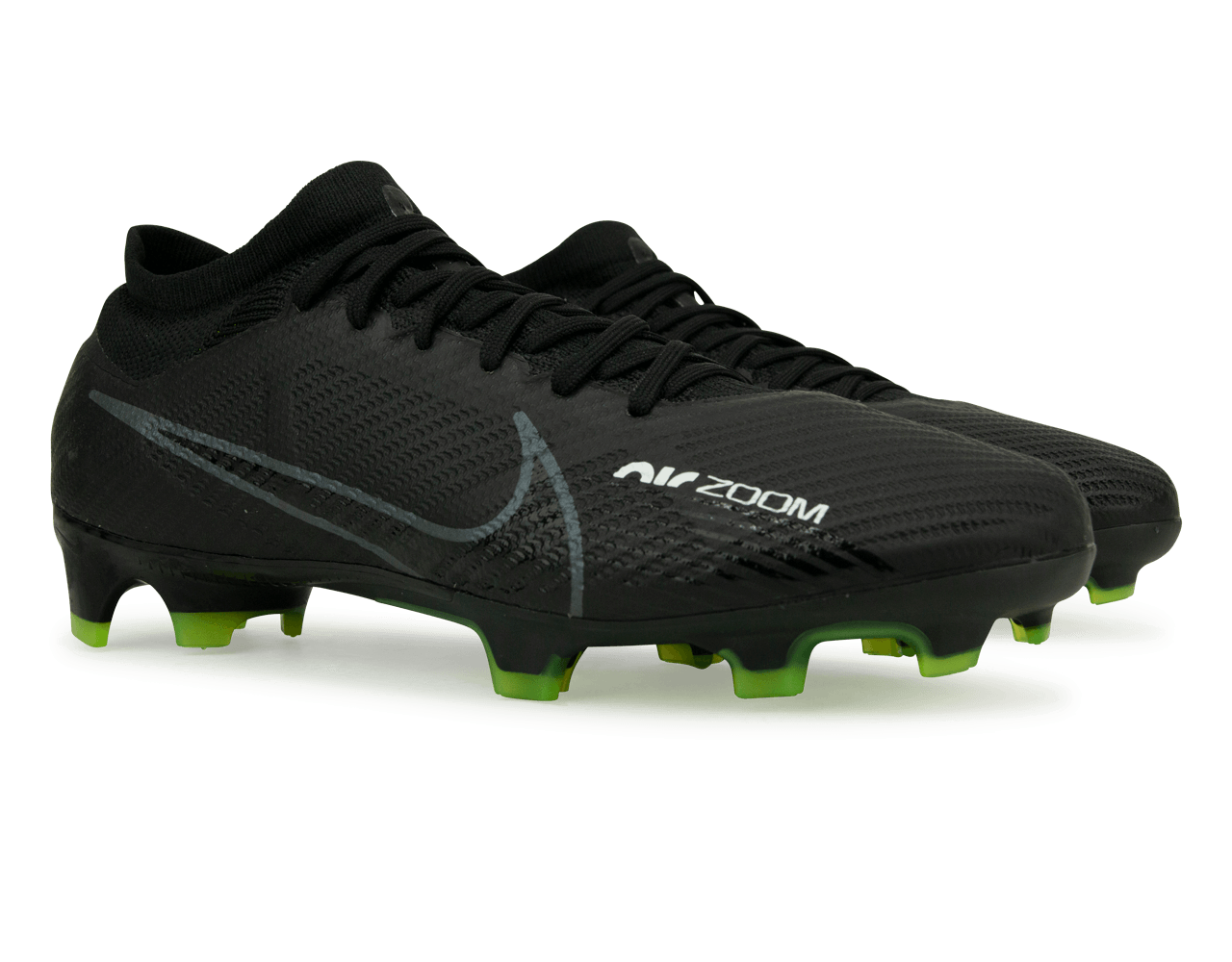Nike Men's Zoom Mercurial Vapor 15 Pro FG Black/Volt、mySite、noshort