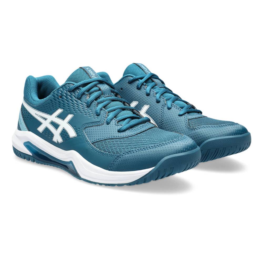 Asics Gel Dedicate 8 Men's Tennis Shoe (Teal/White)、mySite、neckold
