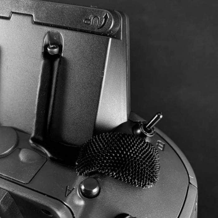  Thumb Grippies weBLEEDfpv Special Edition Wheel Deletes for RadioMaster Zorro Radio Controller - (WB RED)、mySite、merchandisen