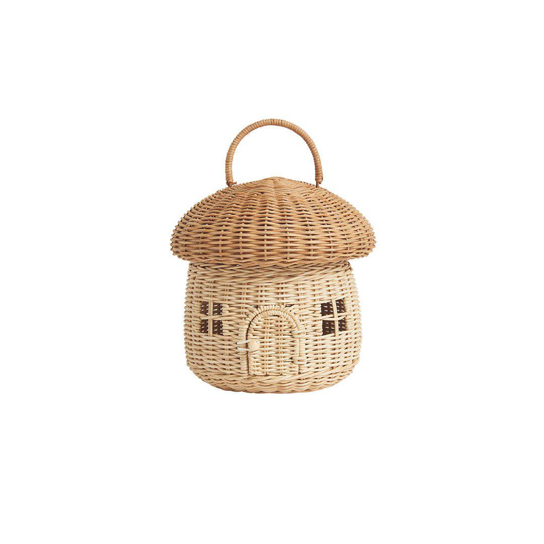  Olli Ella Rattan Mushroom Basket、mySite、merchandisen