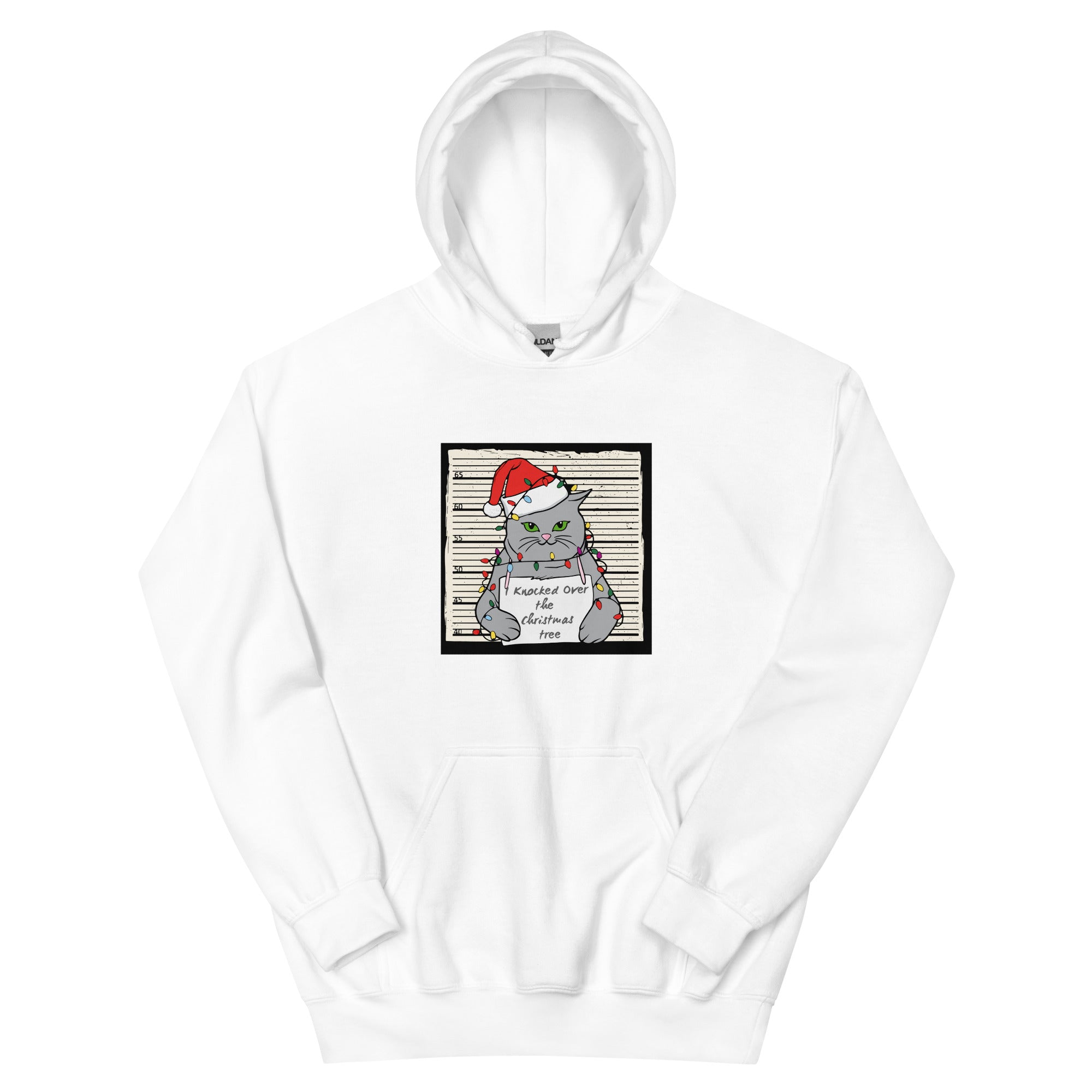 Christmas Shenanigans Cat Hoodie、mySite、camillekostekn