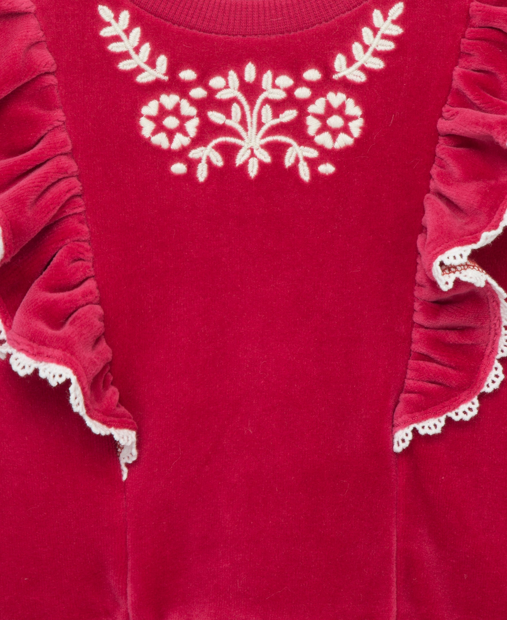  Floral Garland Velour Pant Set、mySite、layawaytickets