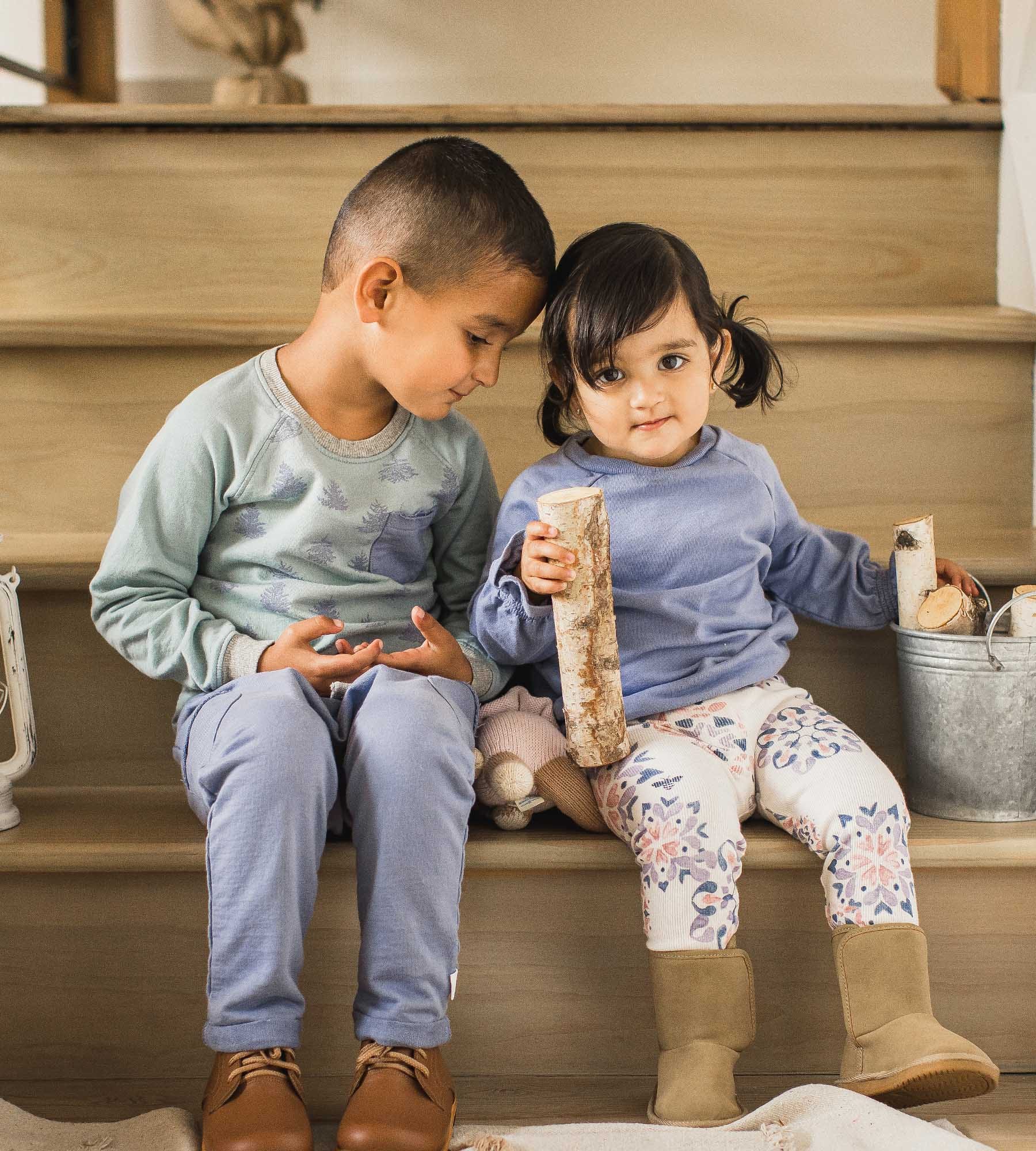 Icy Trees Boy Top and Pants Set、mySite、g9winljtr