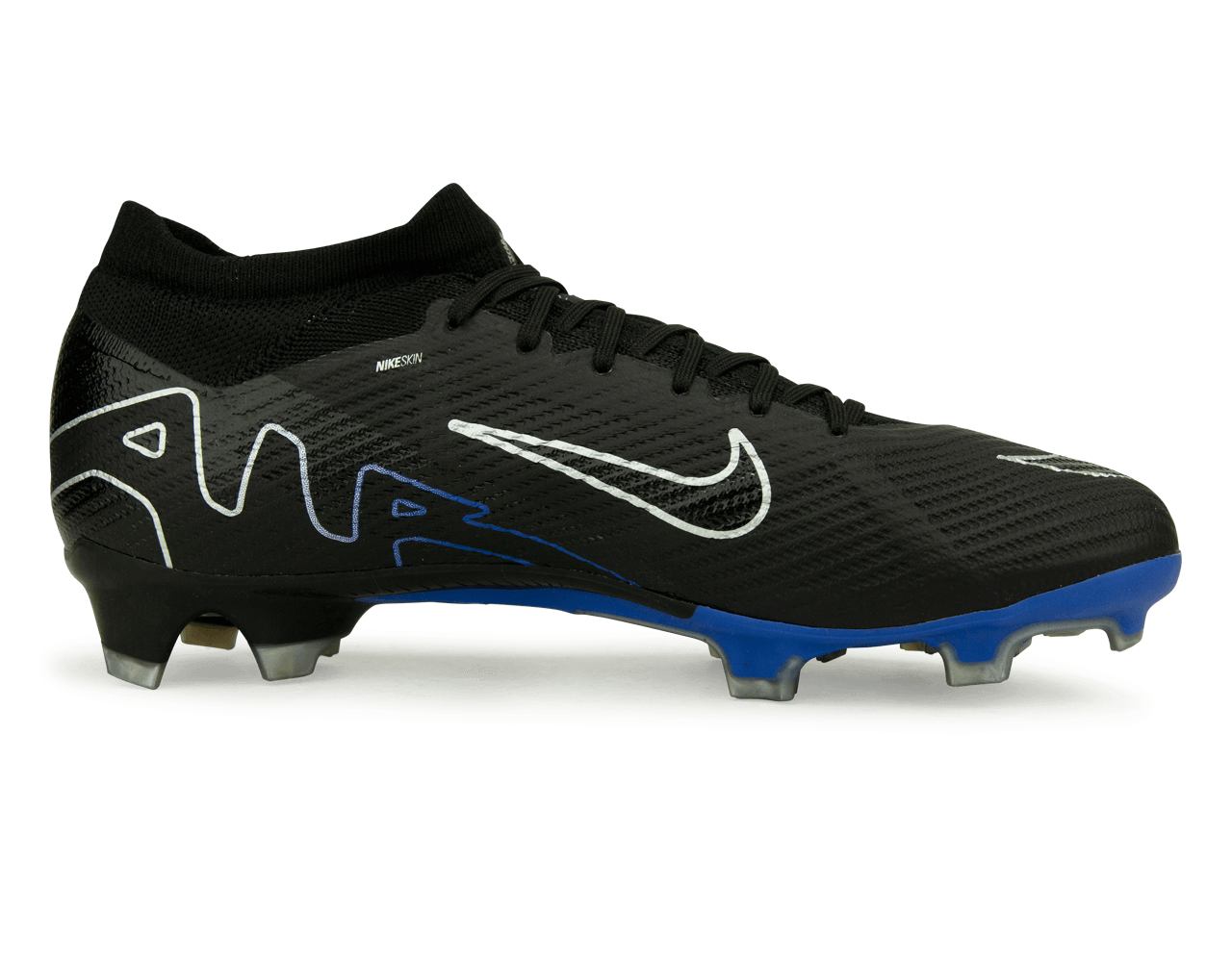 Nike Men's Zoom Mercurial Vapor 15 Pro FG Black/Blue、mySite、bottomscart