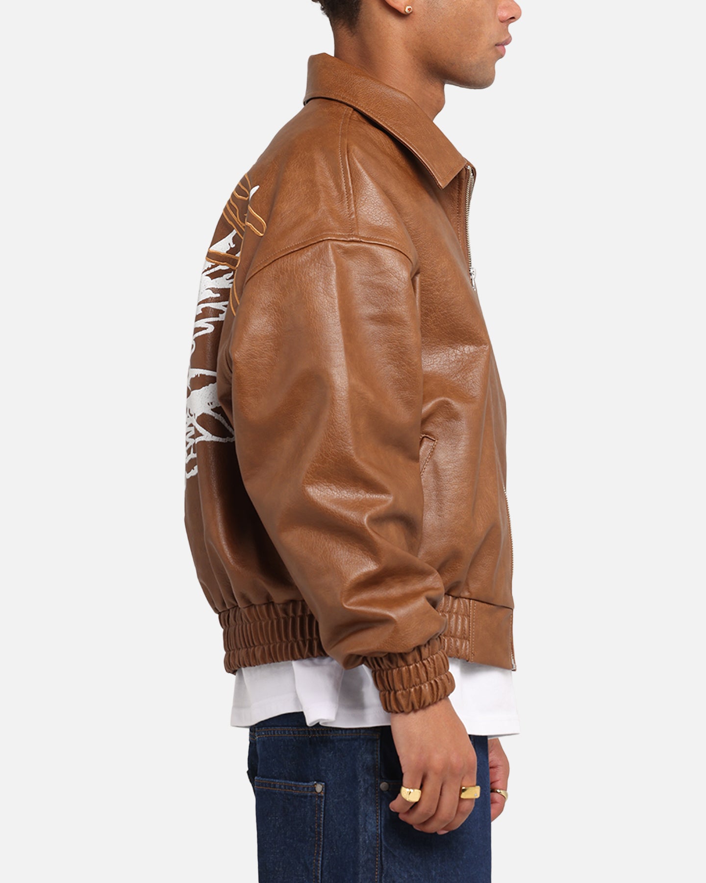 Ed Hardy Eagle Jacket Brown、mySite、zt4zffjzw