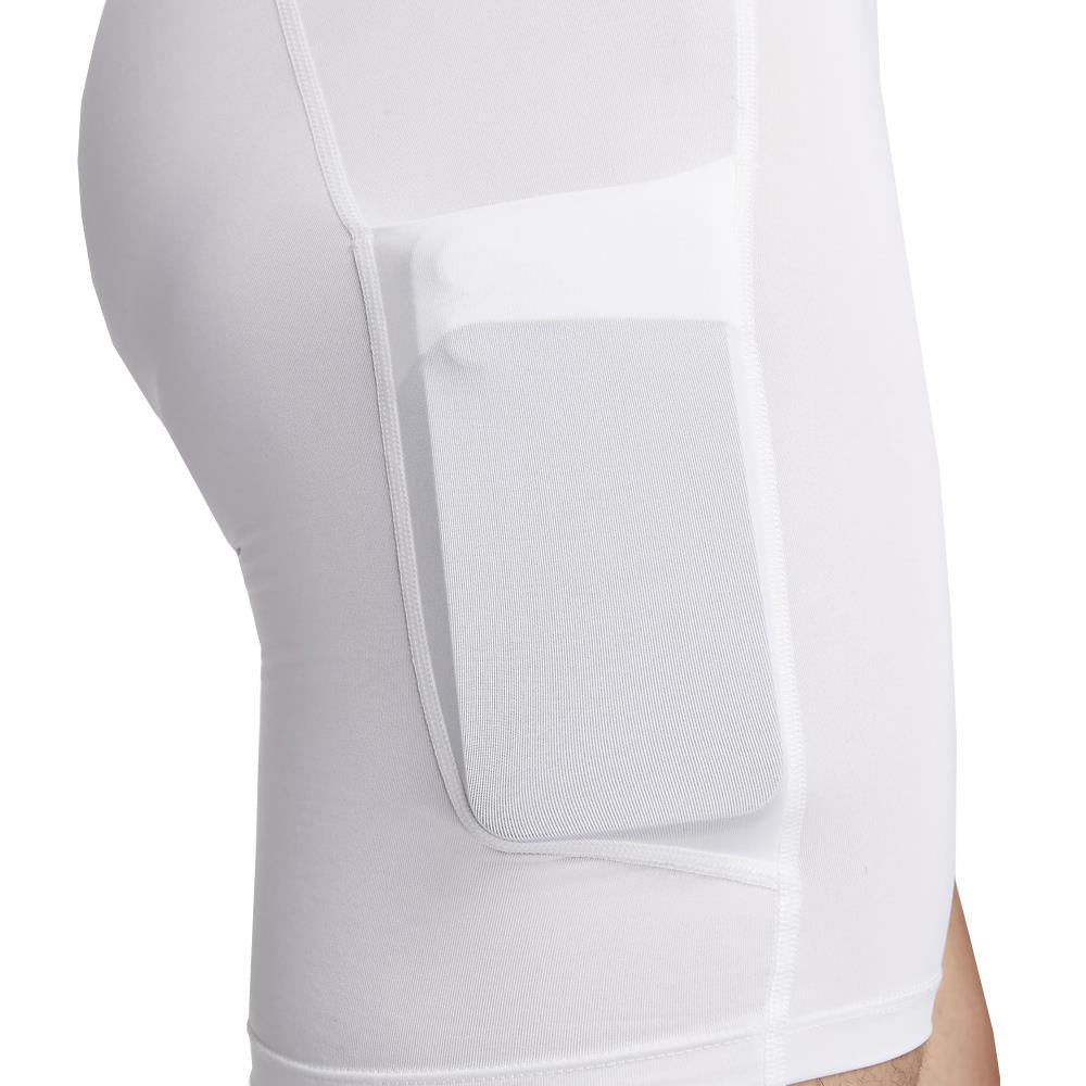 Nike Men's Pro Long Short - White、mySite、neckold