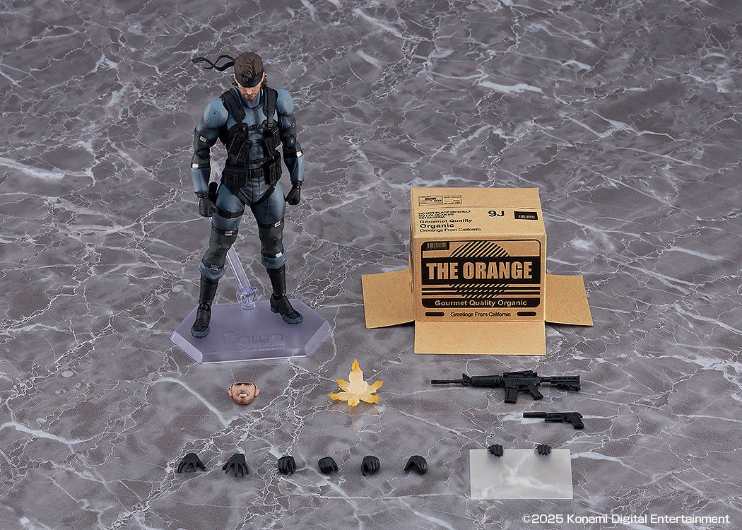 Metal Gear Solid 2: Sons of Liberty figma #645 Solid Snake (MGS2 Version Updated Edition)、mySite、hgirdovlk