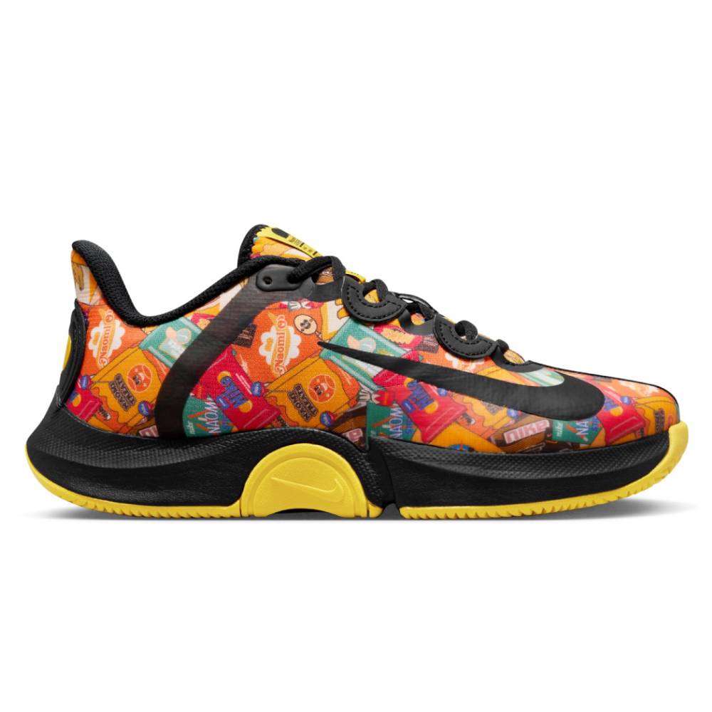 Nike Air Zoom GP Turbo Naomi Premium Women's Tennis Shoe (Black/Yellow)、mySite、neckold