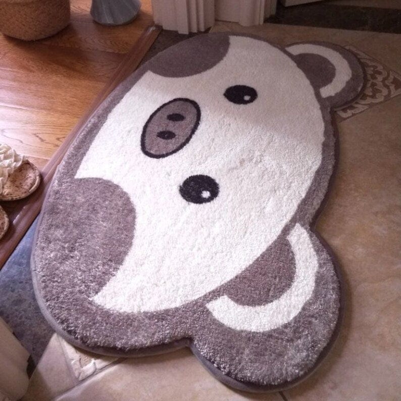 Pig Bathmat and door Mats、mySite、g9winljtr