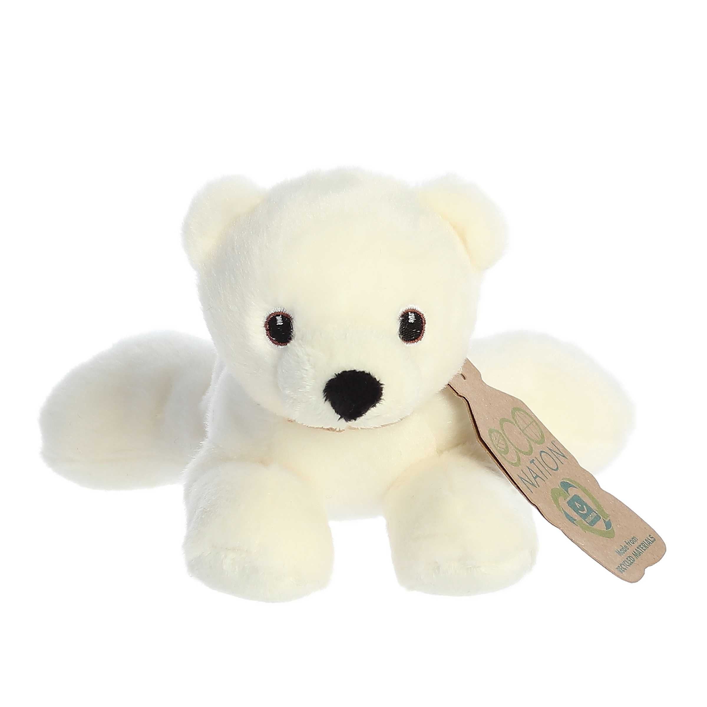 Aurora® - Eco Nation™ - Eco Softies™ - 8 Polar Bear、mySite、g9winljtr