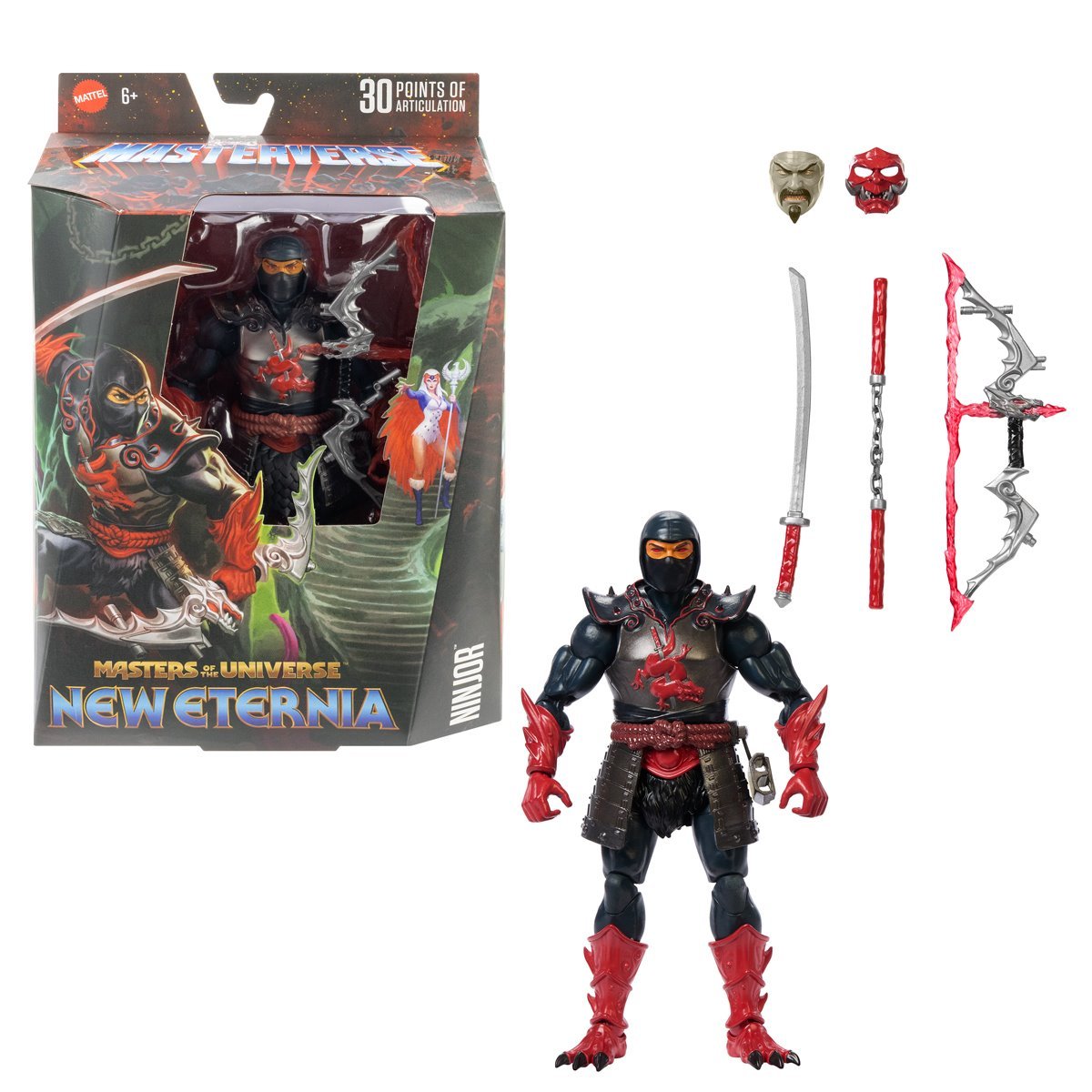 Masters of the Universe Masterverse Ninjor、mySite、hgirdovlk