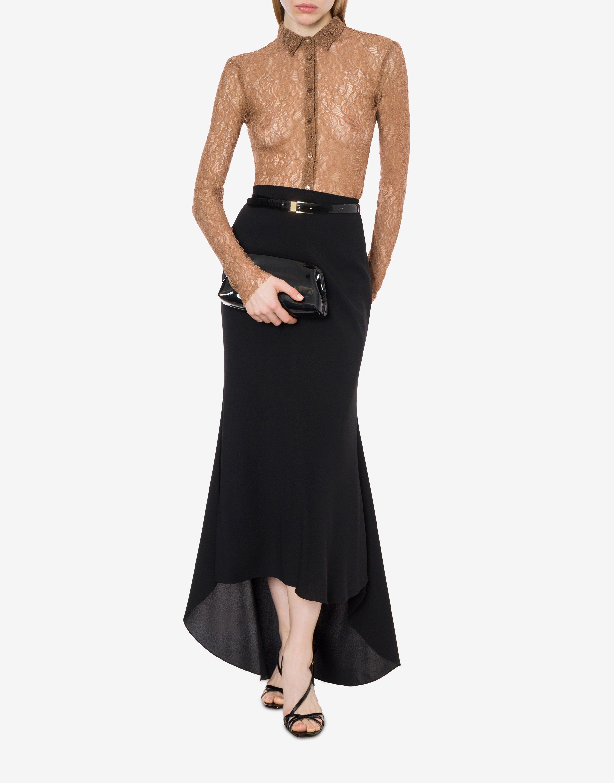 Camicia in pizzo stretch、mySite、aoinhome