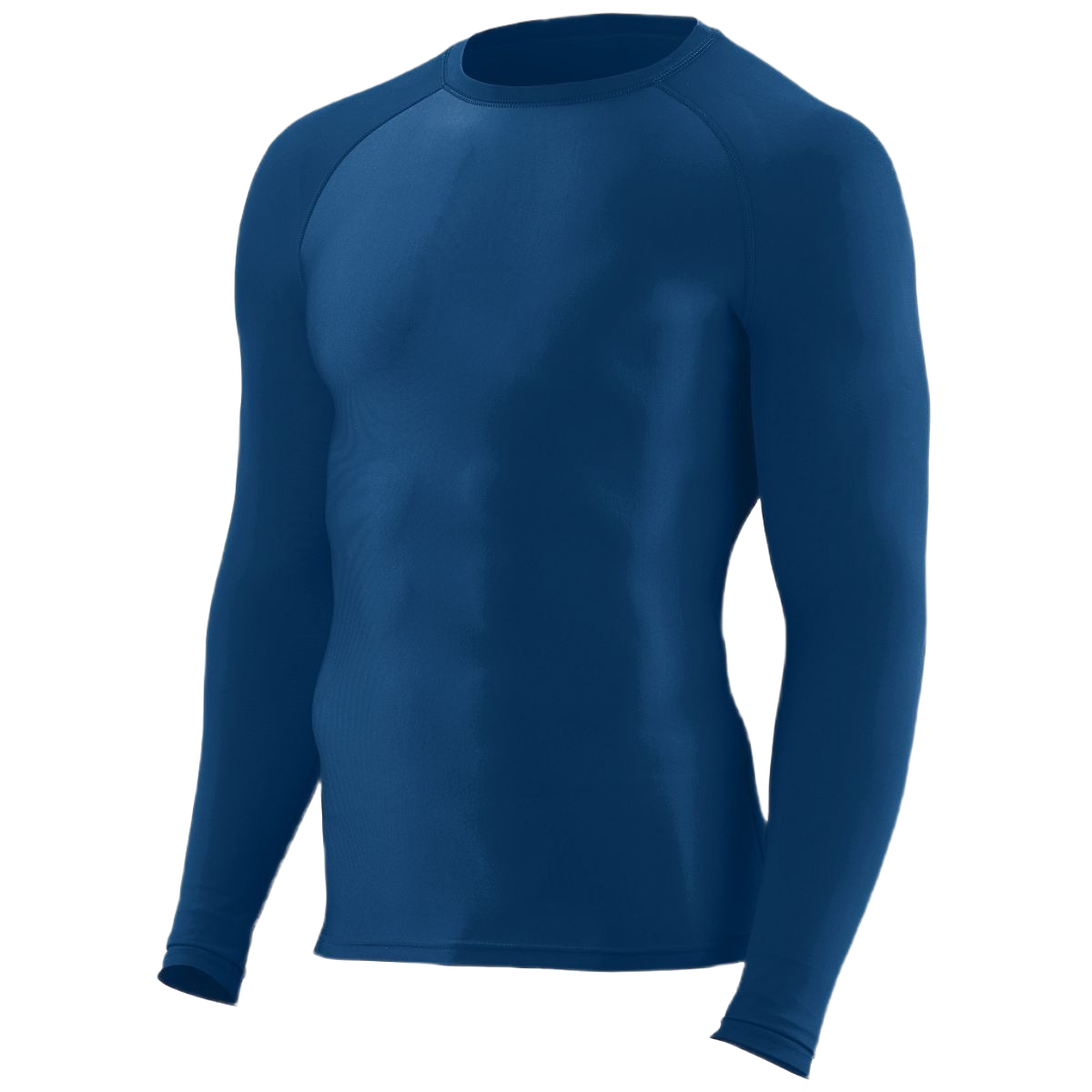 Augusta Youth Hyperform Compression Long Sleeve - Navy、mySite、noshort