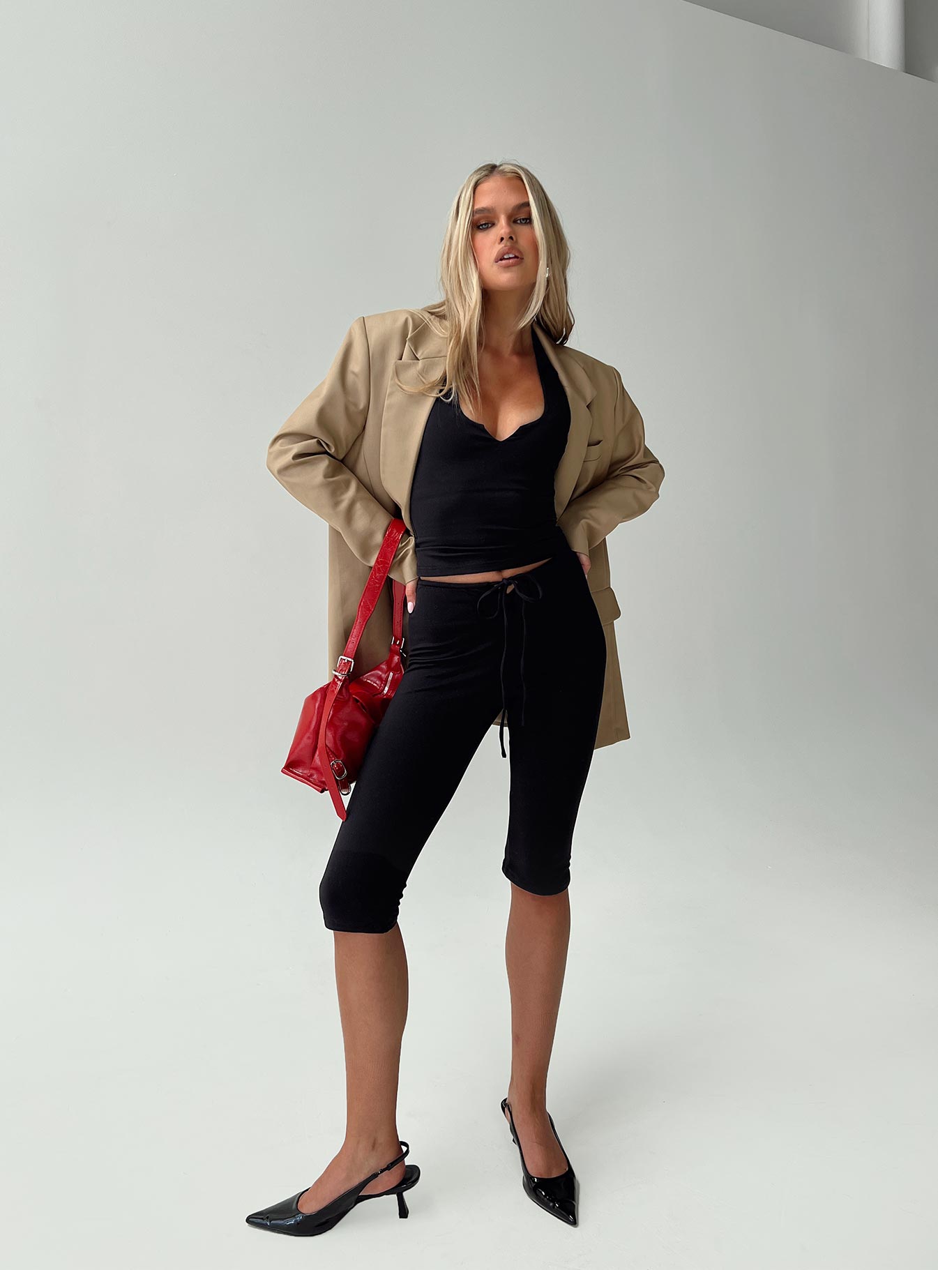 Gisella Pants Black、mySite、solidvoid