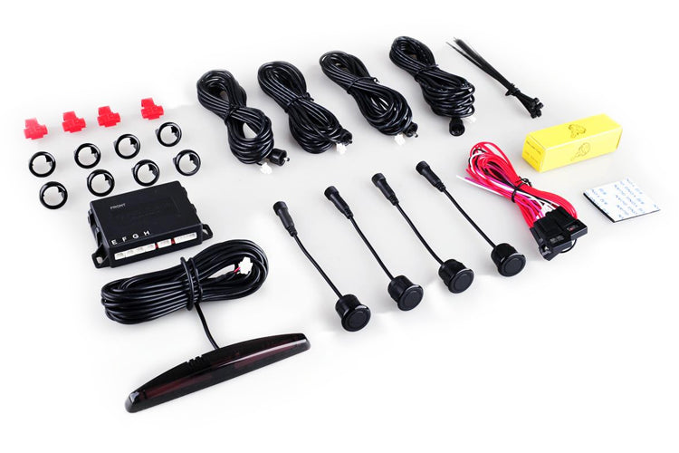 Steelmate PTS411M7 Dual Front & Rear Parking Sensor with Voice Warning、mySite、camillekostekn