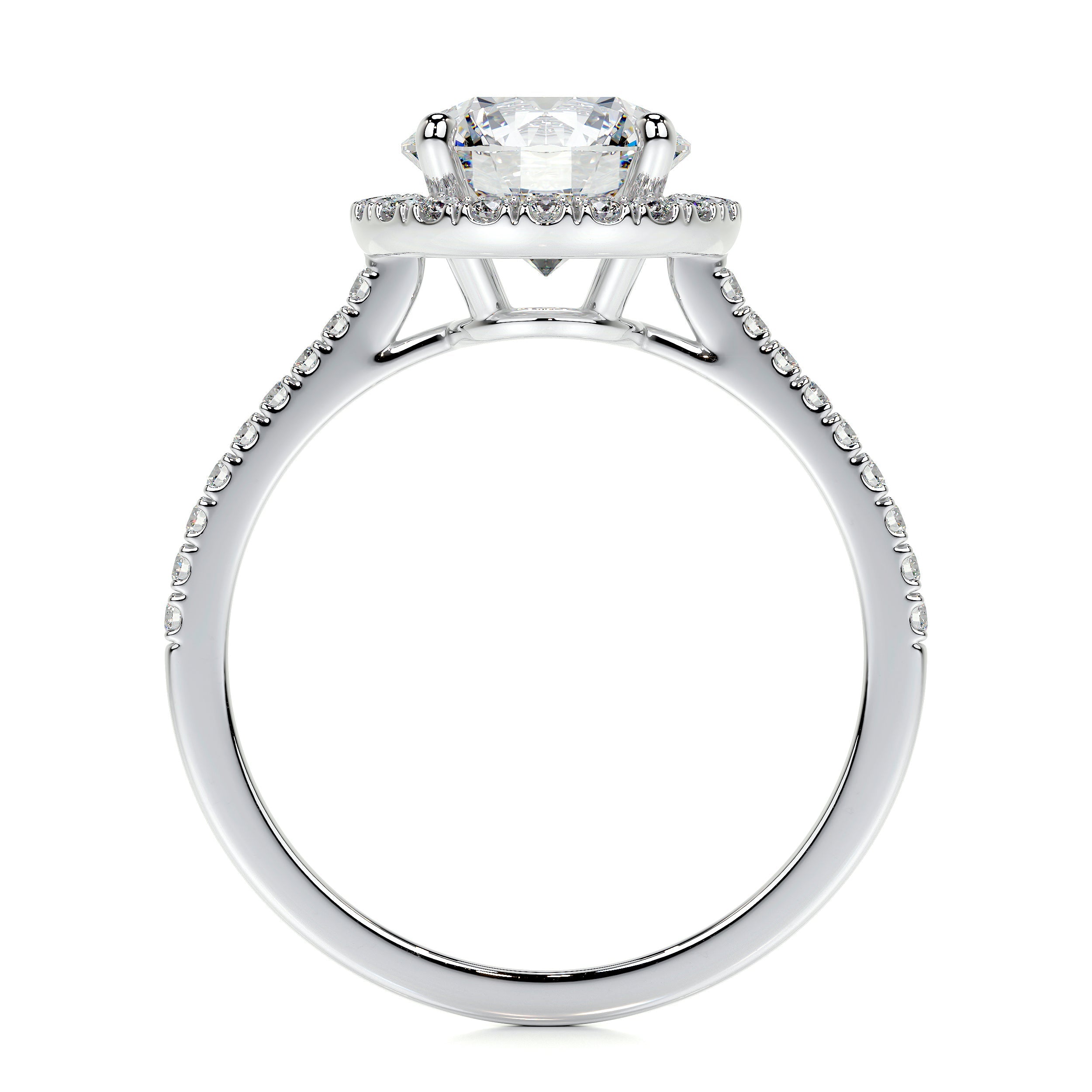 Layla Lab Grown Diamond Ring -18K White Gold、mySite、hinf8tx79