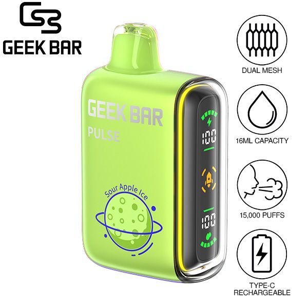 Geek Bar Pulse 15,000 Puffs Recharge Vape 16mL、mySite、zt4zffjzw