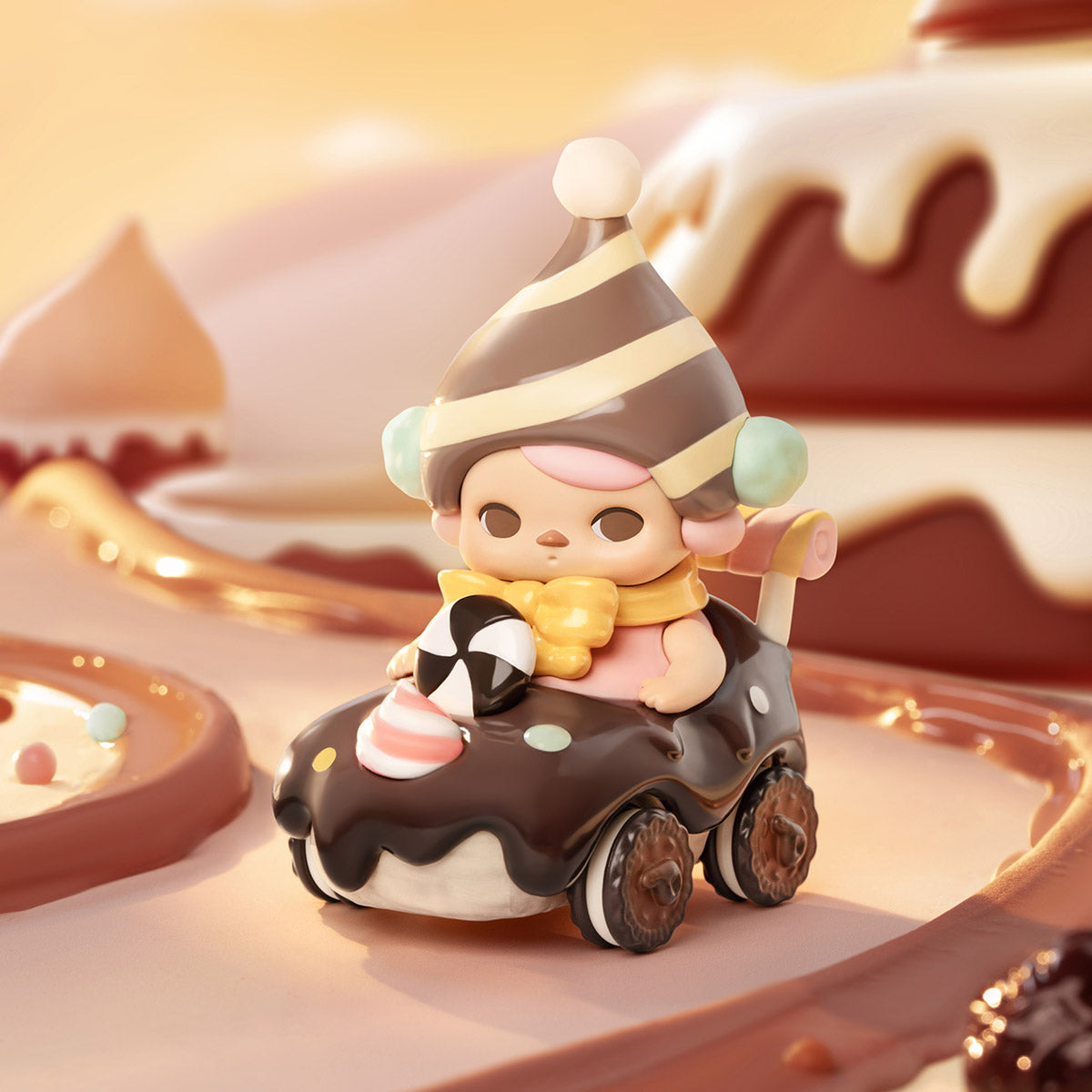  POP MART PUCKY Cho‘car'late Figure、mySite、greenlandpopulation