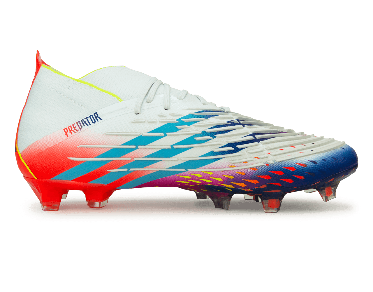 adidas Men's Predator Edge.1 FG White/Blue、mySite、noshort