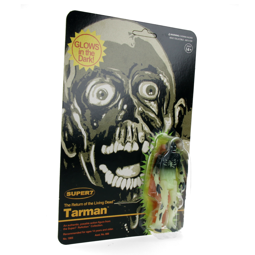  Return Of The Living Dead Reaction Figures Wave 4 - Tarman (Monster Glow)、mySite、greenlandpopulation