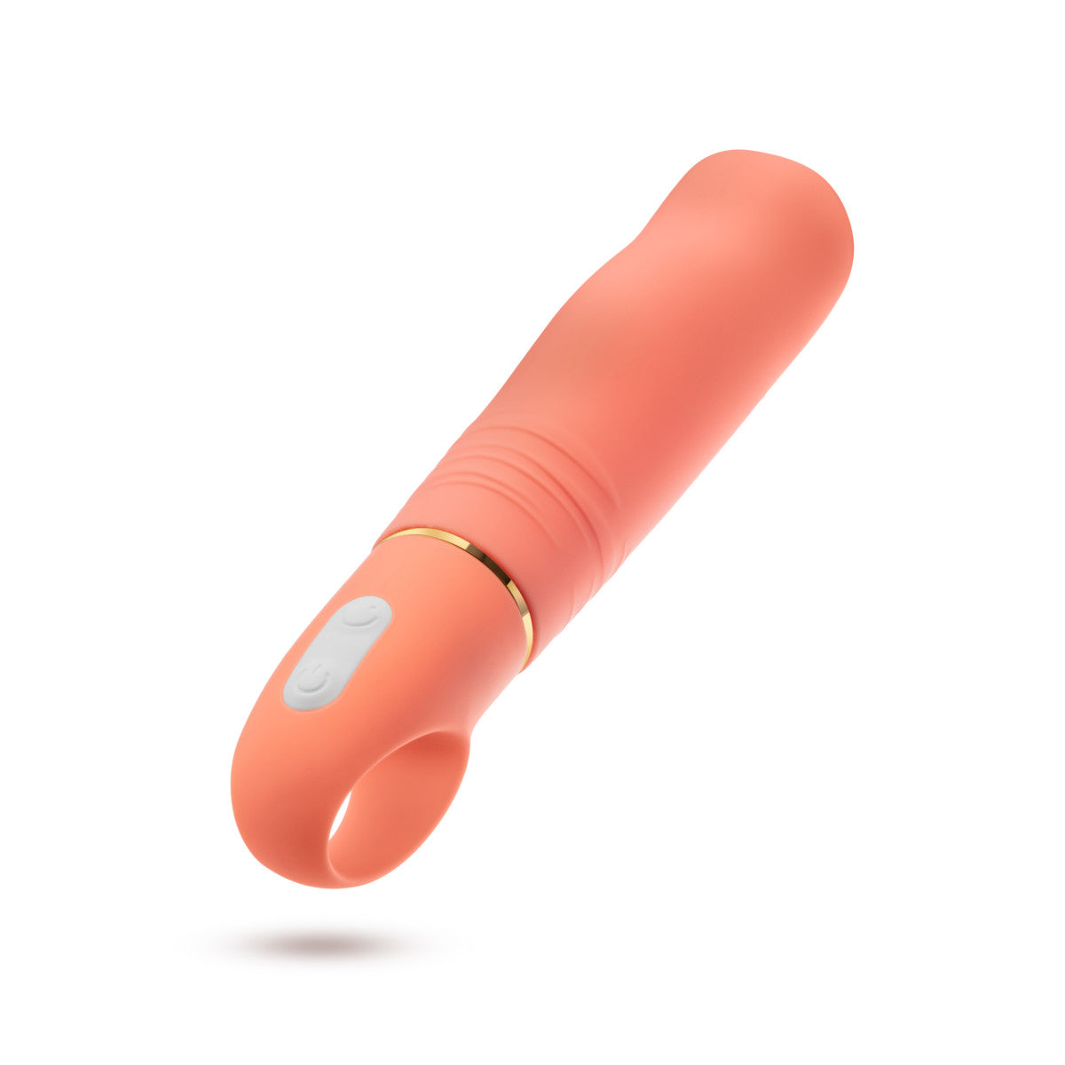 Aria By Blush® | Smokin' AF: Enhanced G-Spot Stimulation Coral Silicone Vibrator with Powerful RumboTech™ Technology、mySite、bottomscart