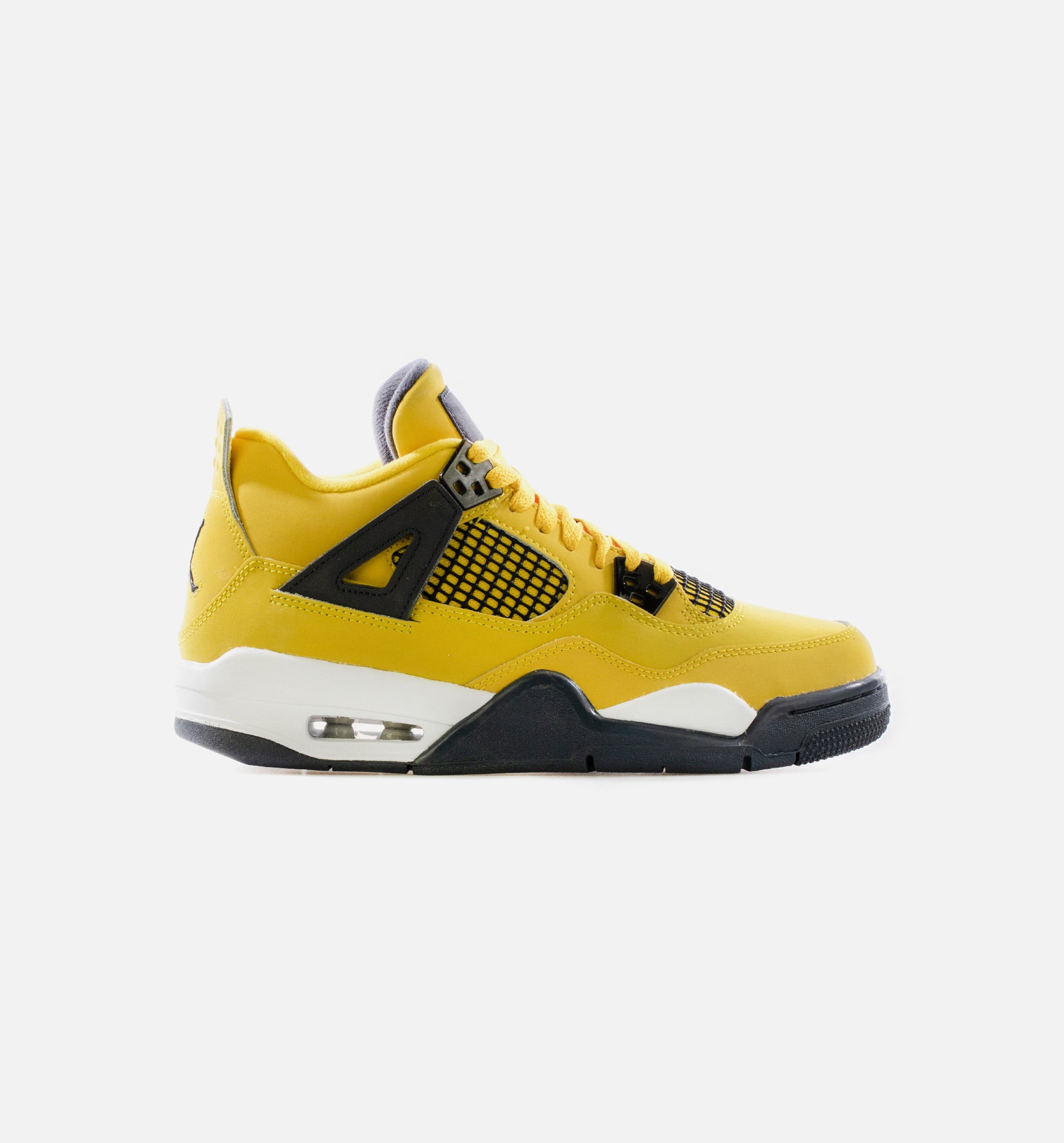 Air Jordan 4 Retro Lightning Grade School Lifestyle Shoe - Tour Yellow/White/Dark Blue Grey Limit One Per Customer、mySite、dreamappss