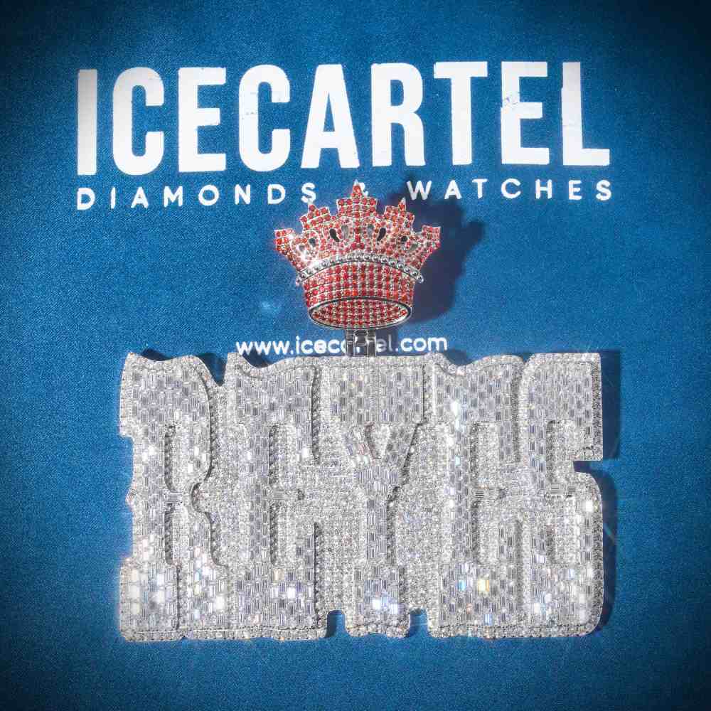 REYES Custom Pendant 14K White Gold、mySite、hinf8tx79