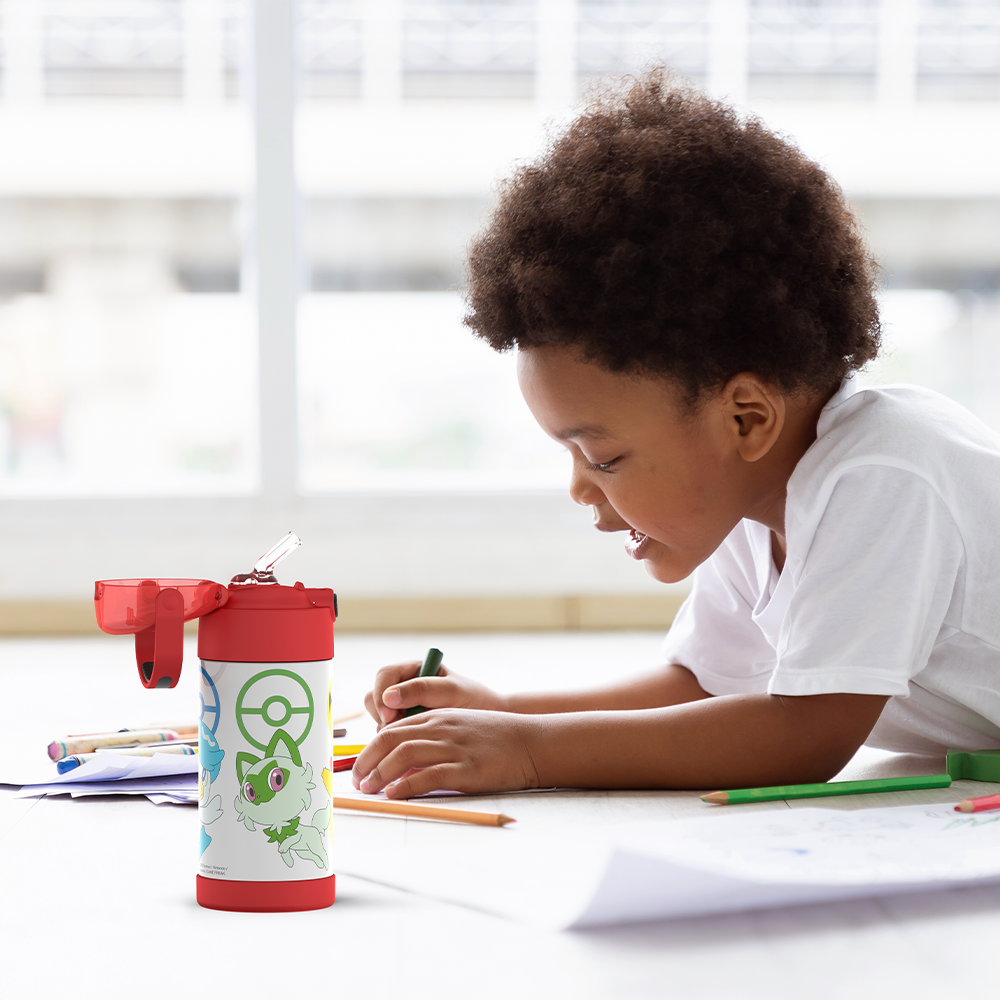 12oz FUNTAINER® WATER BOTTLE POKÉMON、mySite、noshort