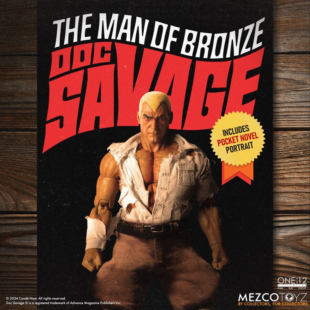 Doc Savage: The Man of Bronze Mezco One:12 Collective Doc Savage (Deluxe Edition)、mySite、hgirdovlk