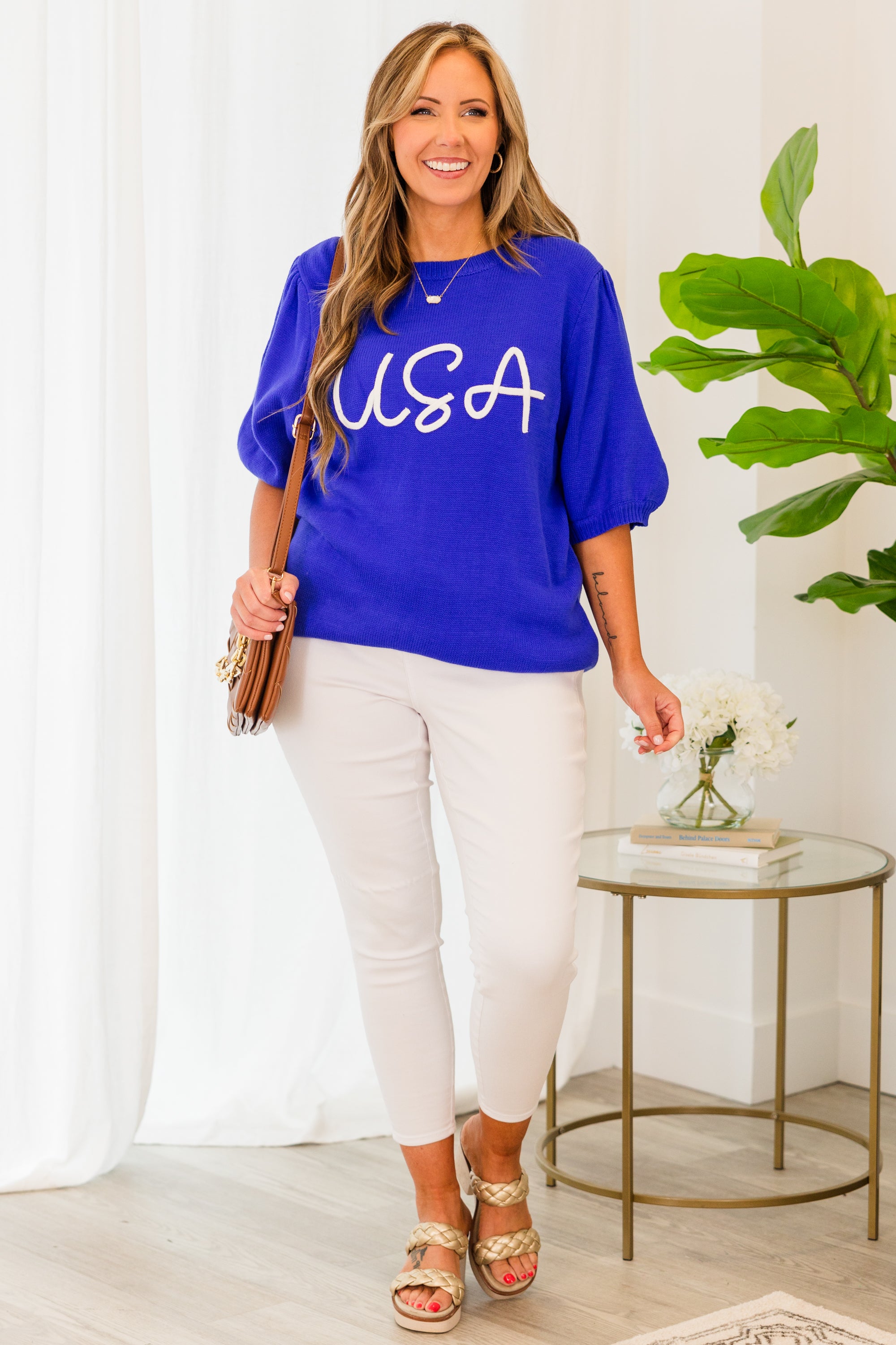  Pledging My Allegiance Top, Blue、mySite、justintrudeaud