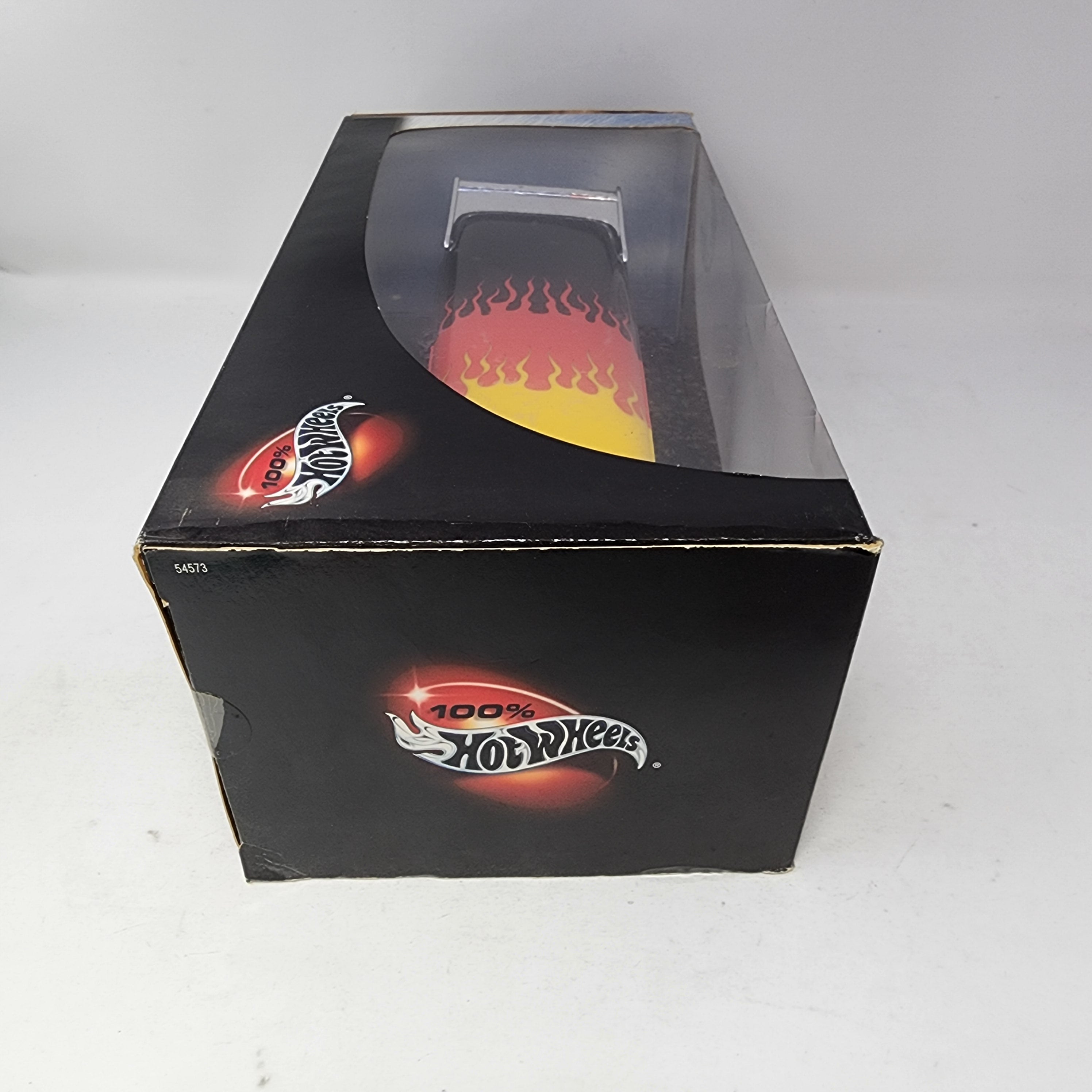 Customized VW Drag Bus * Black w/ Flames * 100% Hot Wheels 1/18 Scale、mySite、hgirdovlk