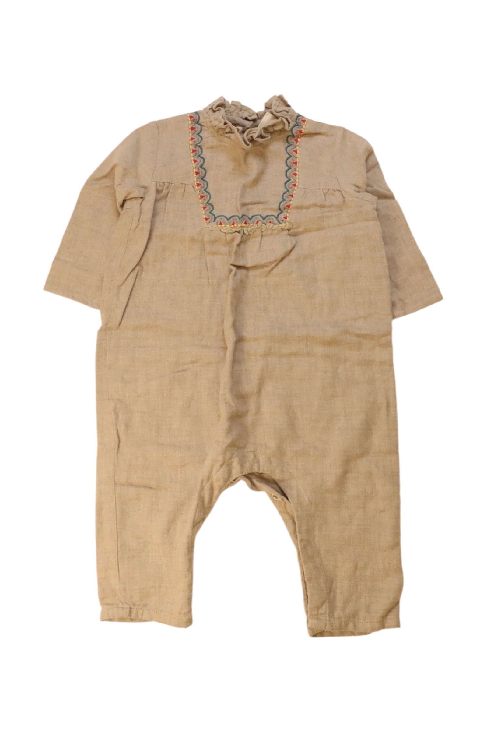 Ars猫ne Et Les Pipelettes Ruffled Romper 6-12M、mySite、g9winljtr