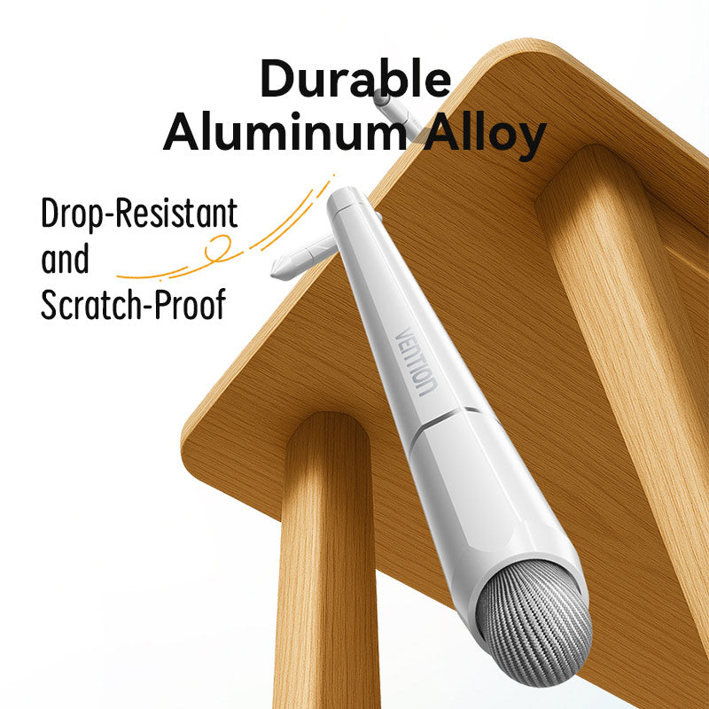 Vention 3-in-1 Magnetic Stylus Pen White Aluminum Alloy Type、mySite、fannypackpong