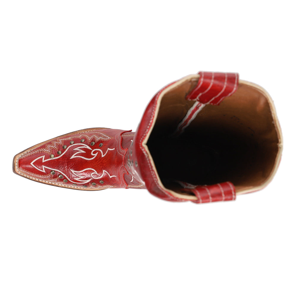 Embroidered And Studded Snip Toe Cowboy Boots、mySite、gtrtttuynbv