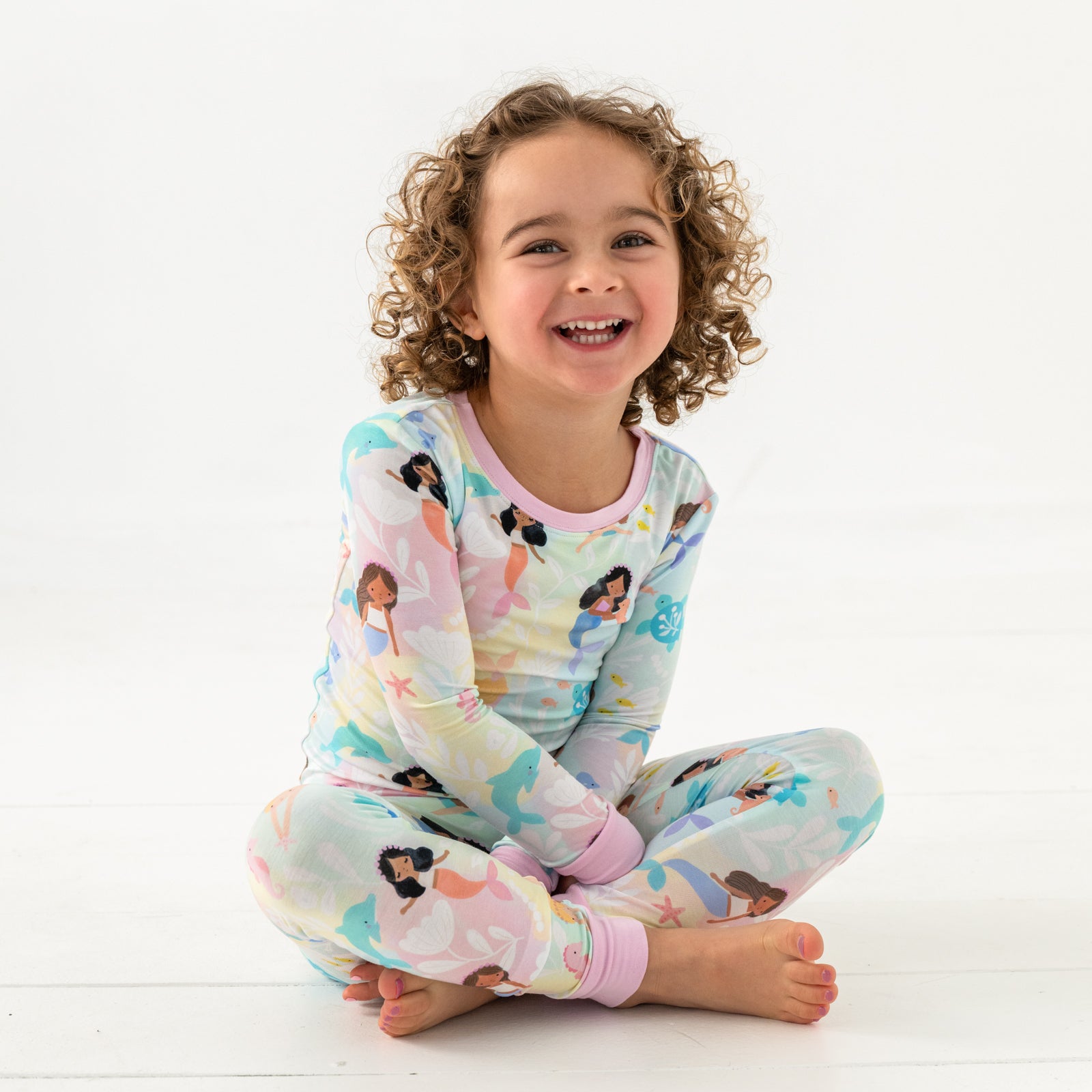  Mystic Mermaids Two-Piece Pajama Set、mySite、layawaytickets