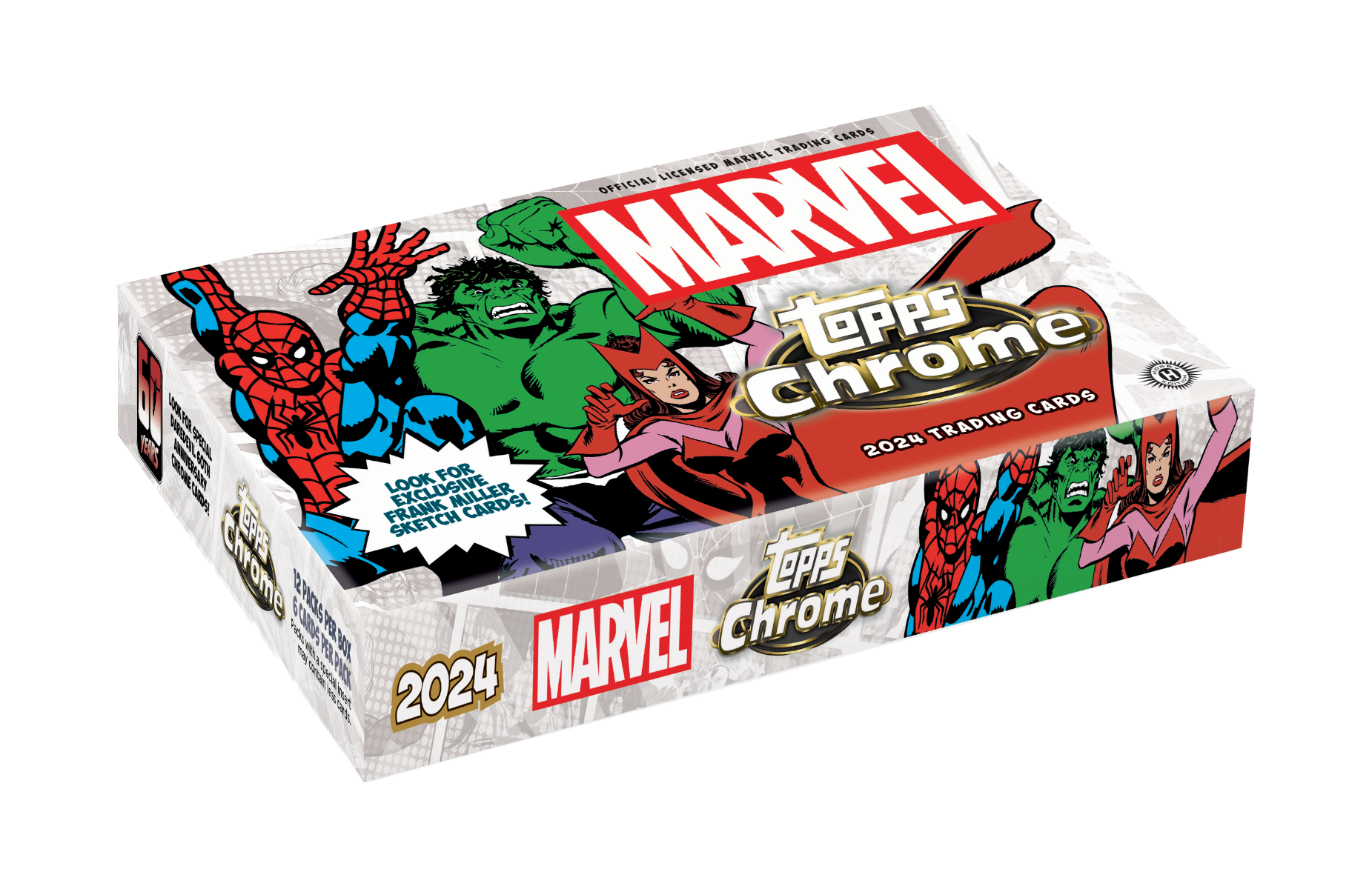 Topps Chrome Marvel 2024 - Hobby Box、mySite、waistdrama