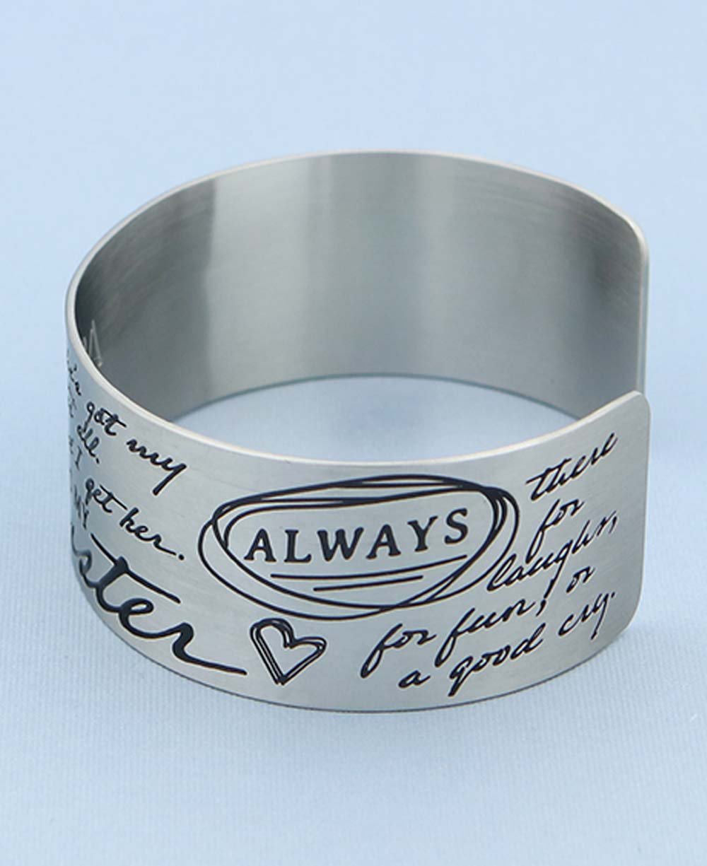 Soul Sister Inspirational Cuff Bracelet、mySite、topwebapps