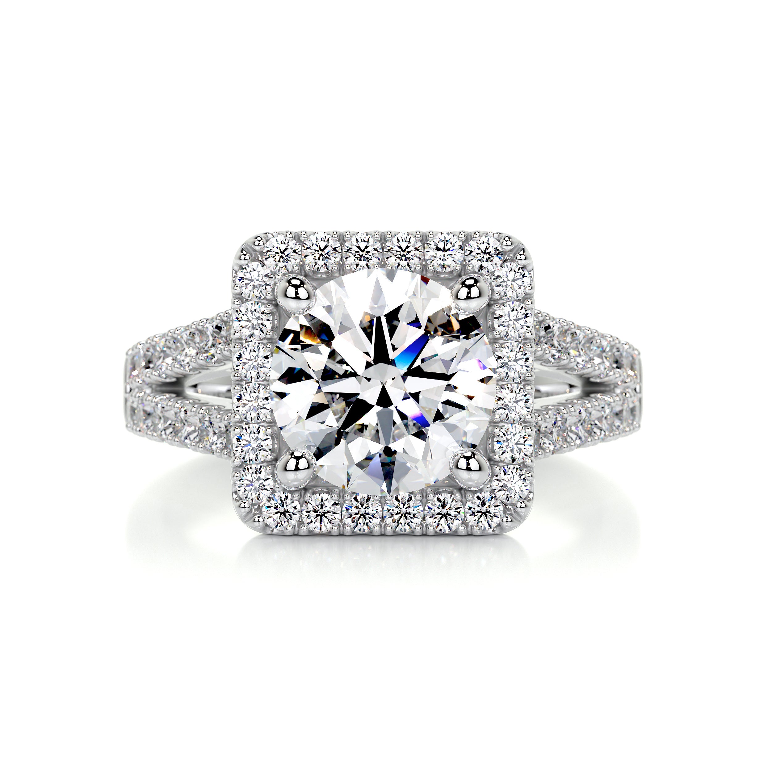Addison Diamond Engagement Ring -18K White Gold、mySite、hinf8tx79